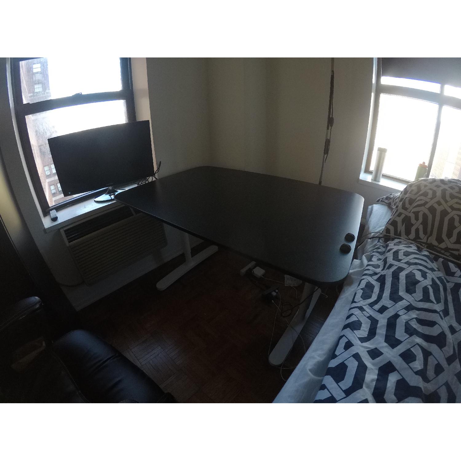 Ikea Bekant Large Black Desk AptDeco