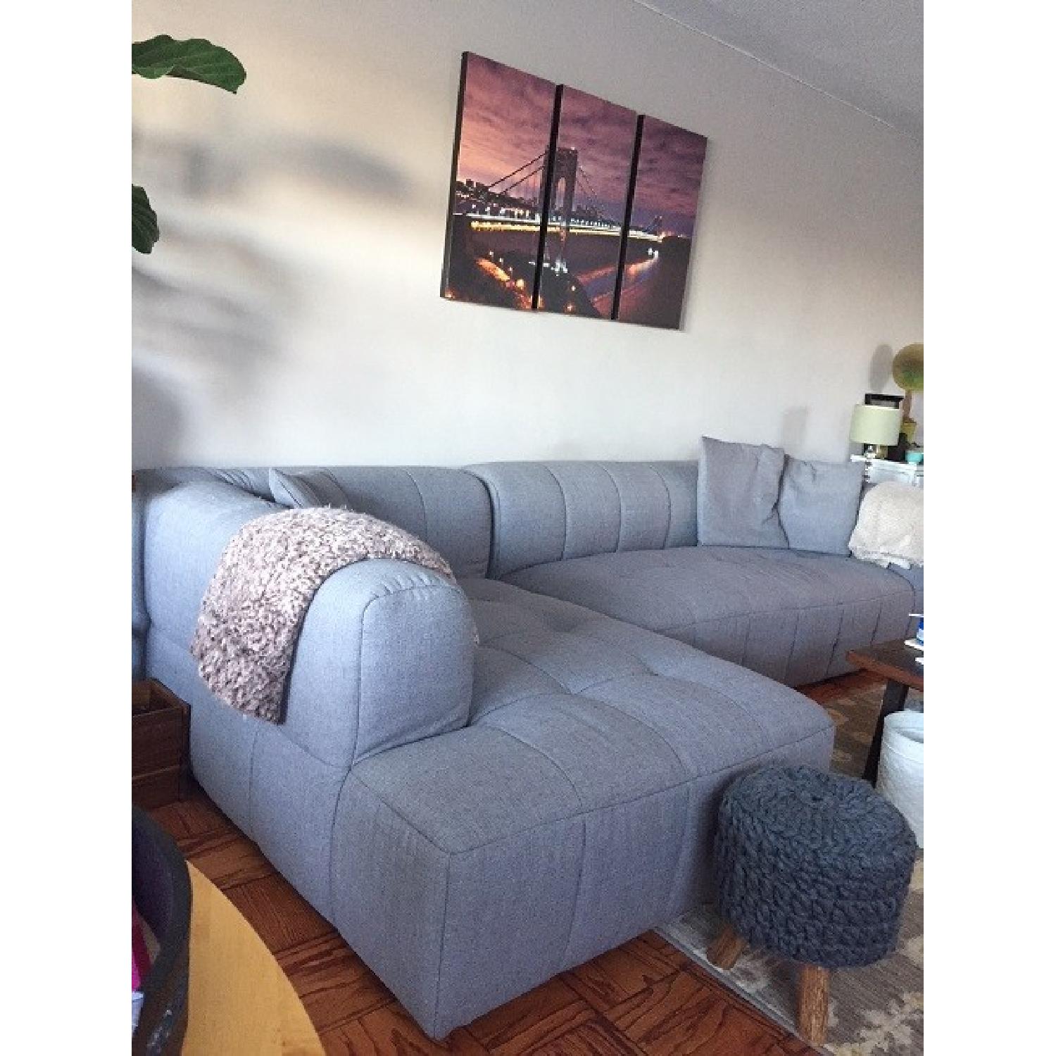 Gilt 808 Home Chelsea Left Arm Sectional Sofa - image-2