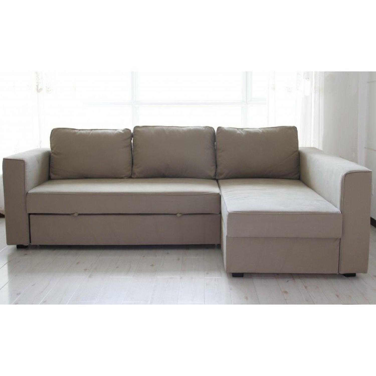 Ikea Manstad Sleeper Sectional w/ Storage - image-1