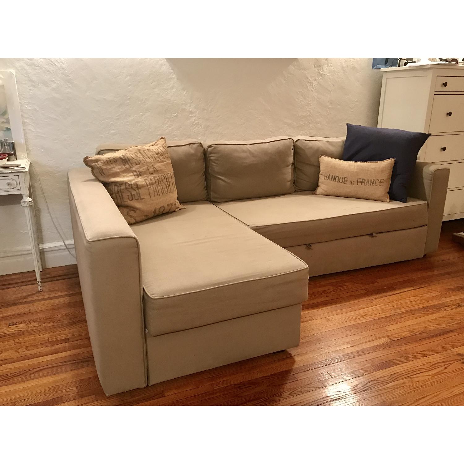 Ikea Manstad Sleeper Sectional w/ Storage - image-4