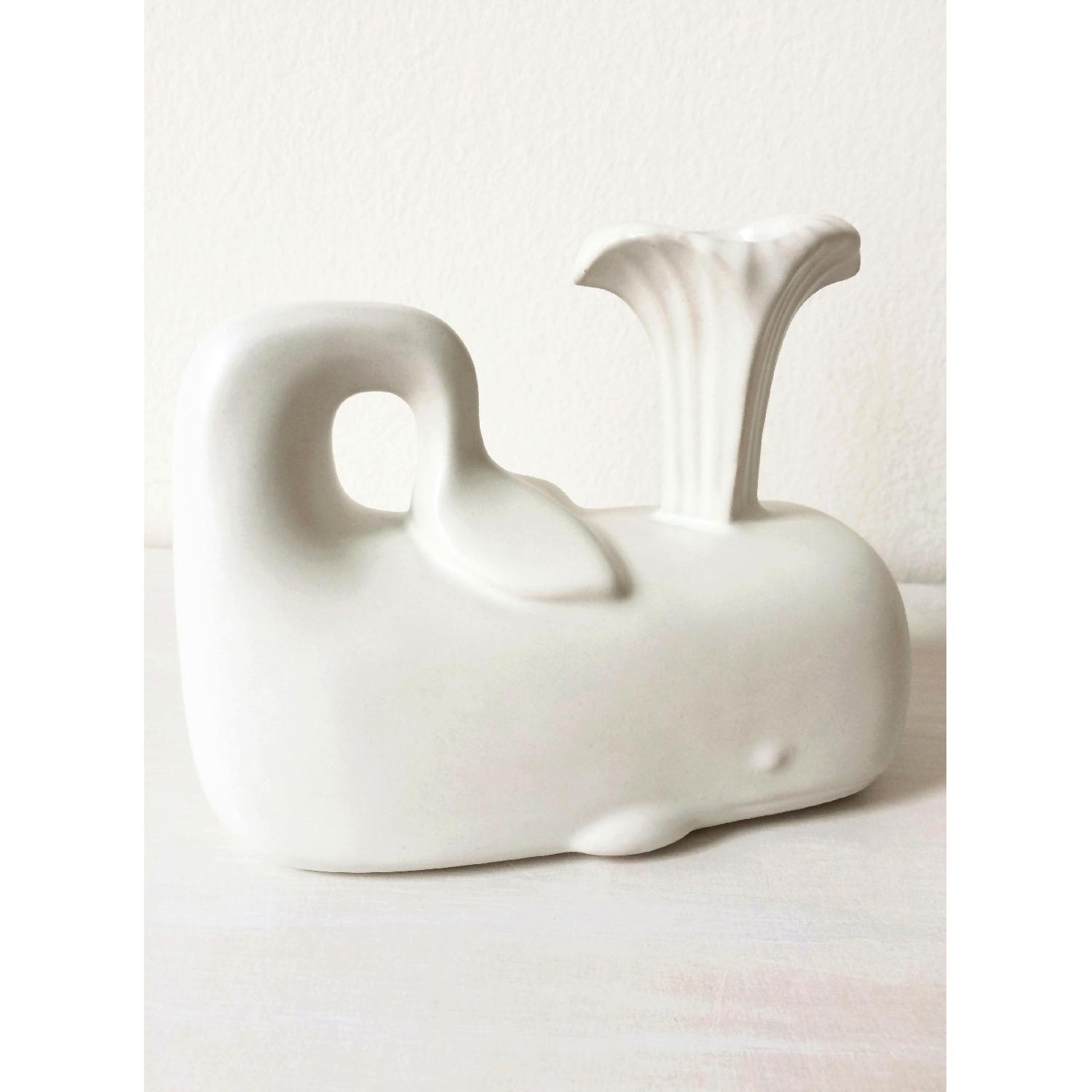 Jonathan Adler Ceramic Whale Candleholder - image-3