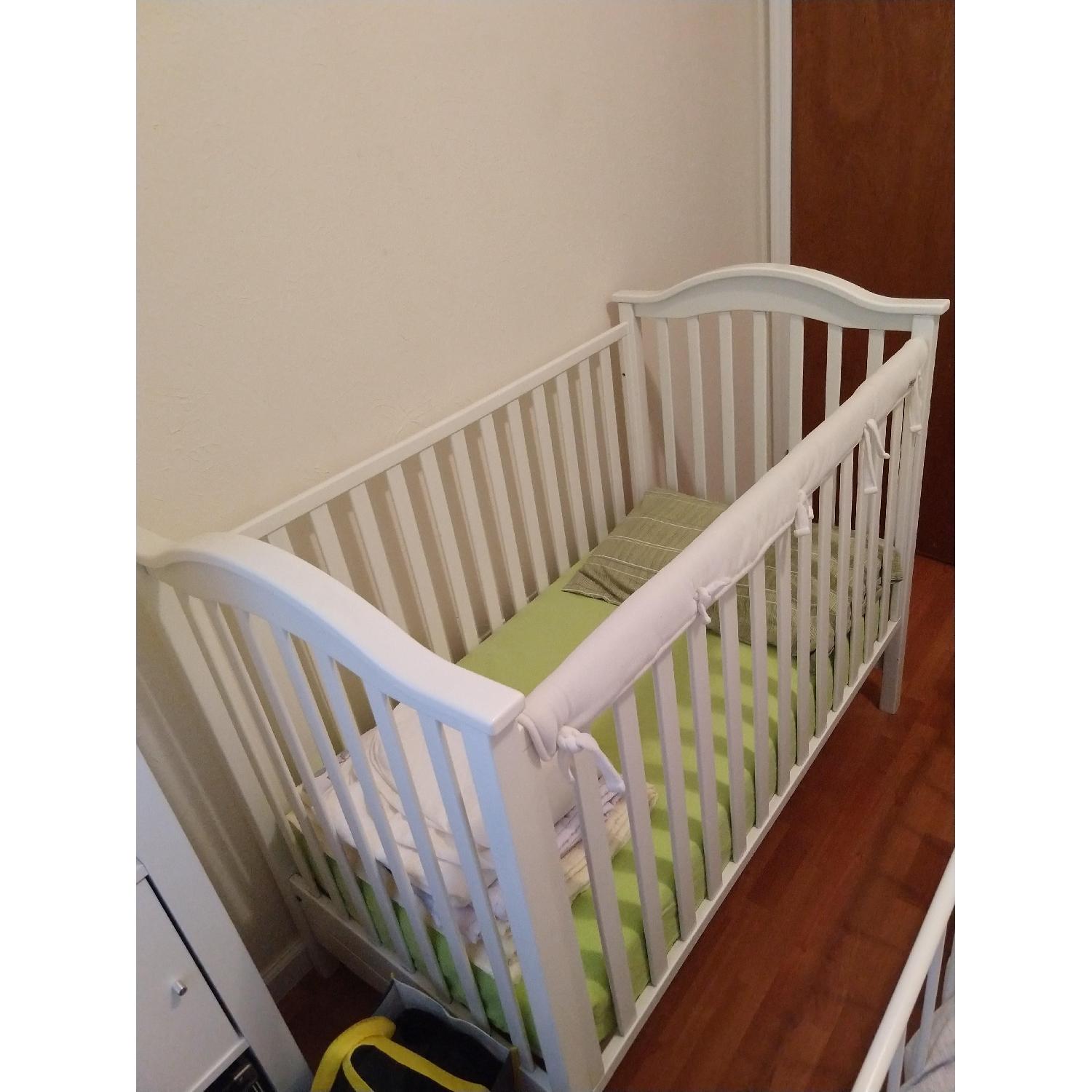 Bonavita White Crib - image-2