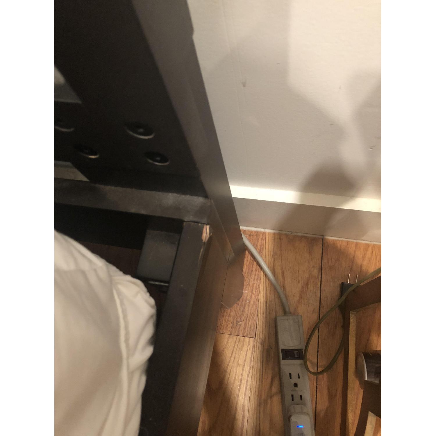 West Elm Narrow Leg Bed w/ Morocco Headboard - image-3