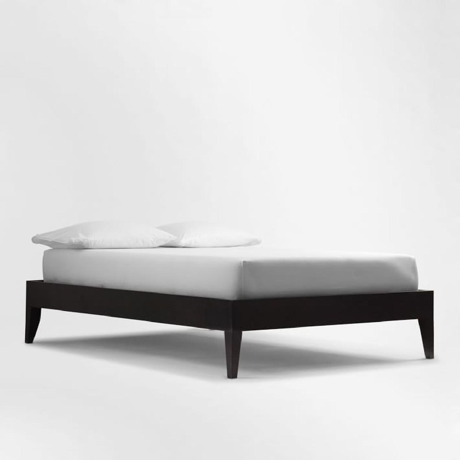 West Elm Narrow Leg Bed w/ Morocco Headboard - image-7