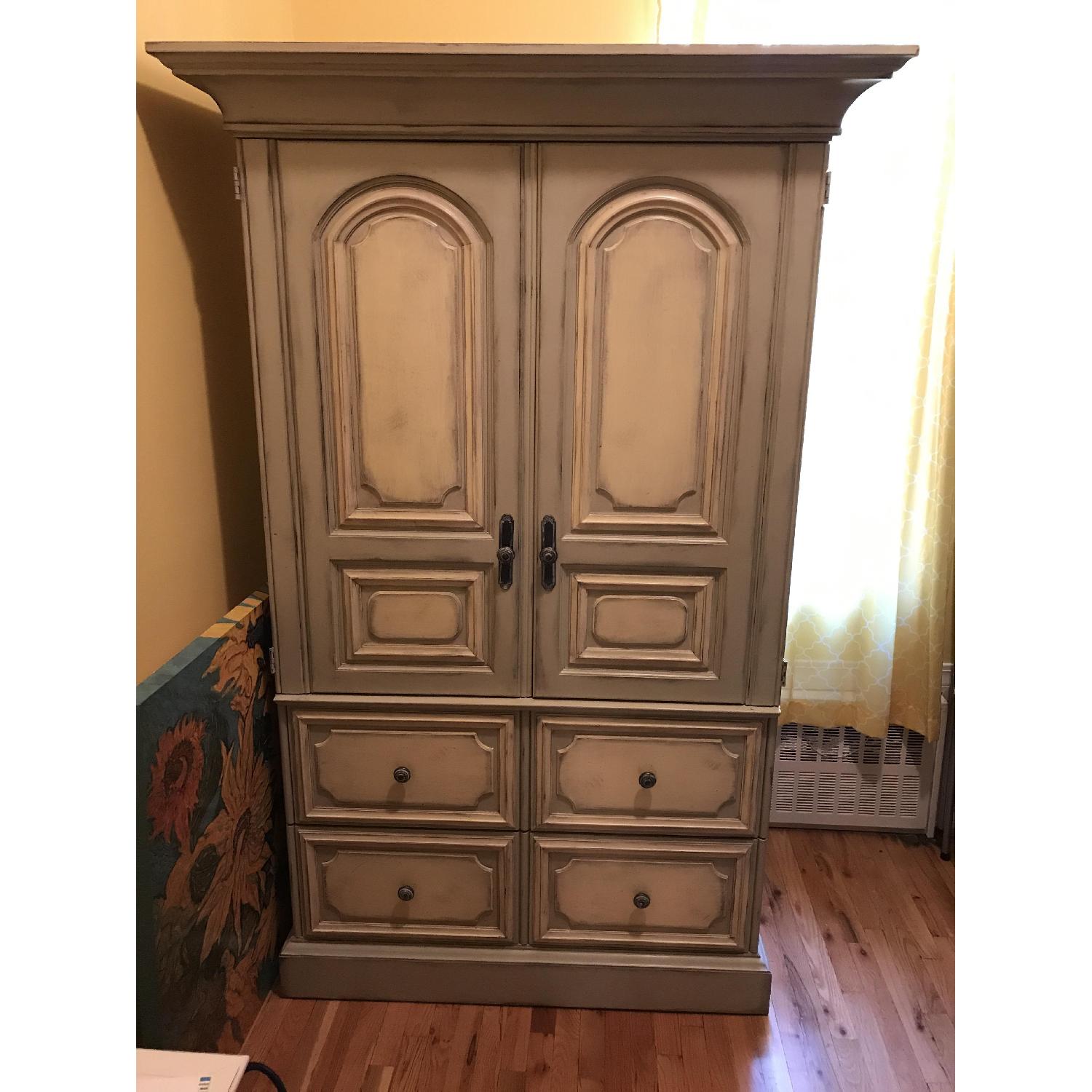 Domain/Romweber Furniture Armoire in Sage Green - image-1