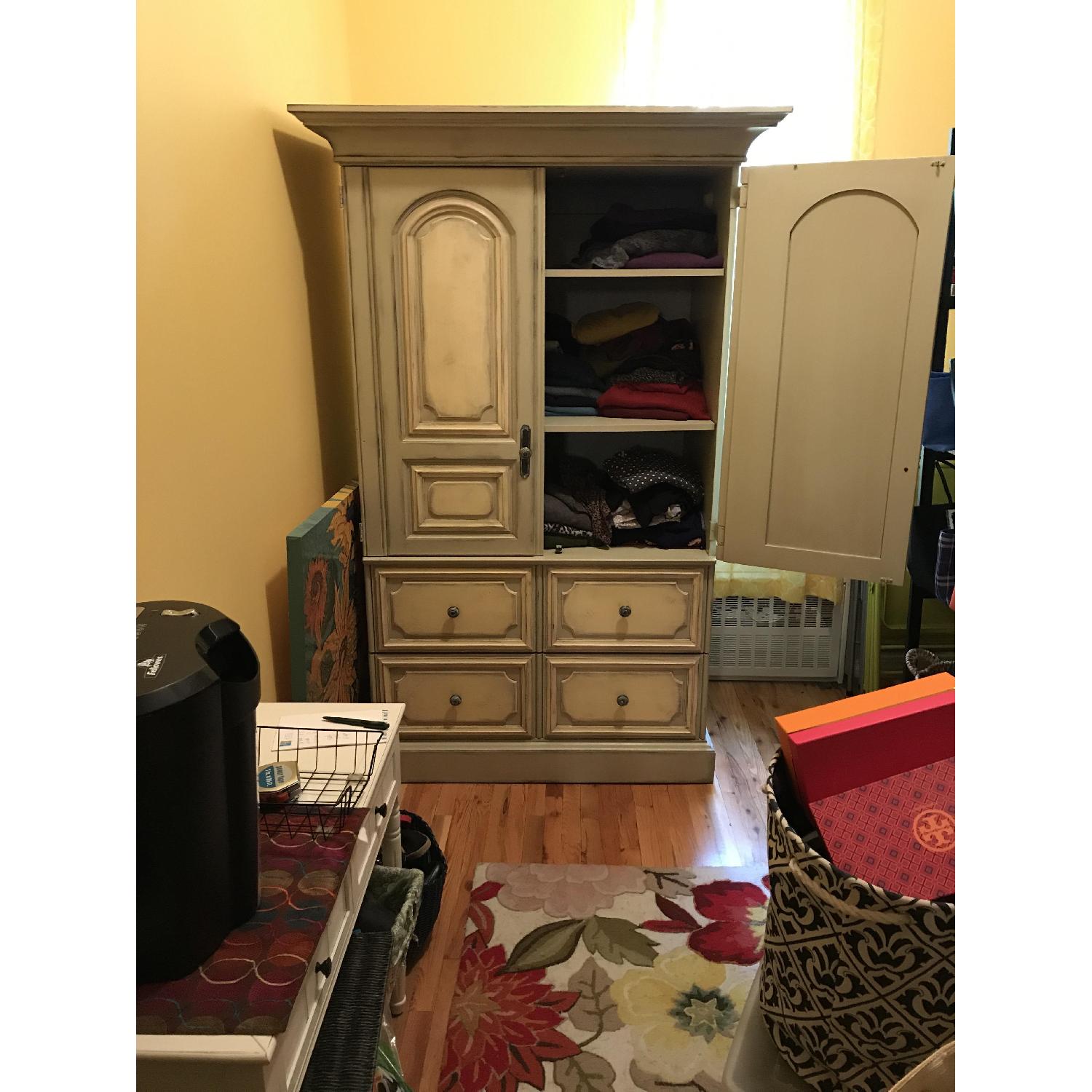 Domain/Romweber Furniture Armoire in Sage Green - image-3