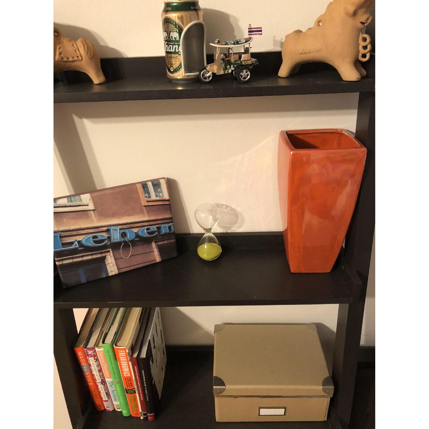 Crate & Barrel Sloane Leaning Bookcase - image-4