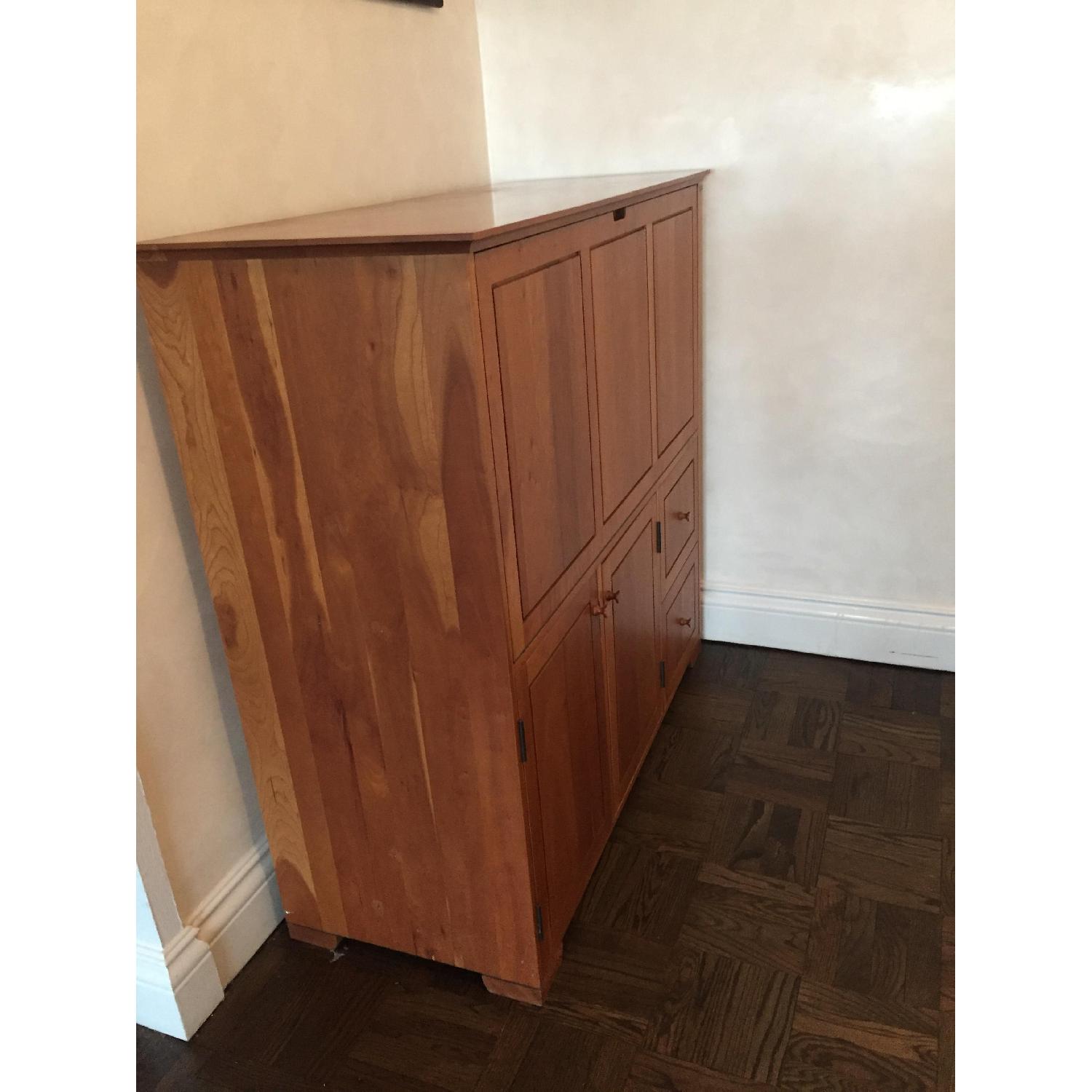 Copeland Furniture Computer Armoire/Hideaway Desk - image-3