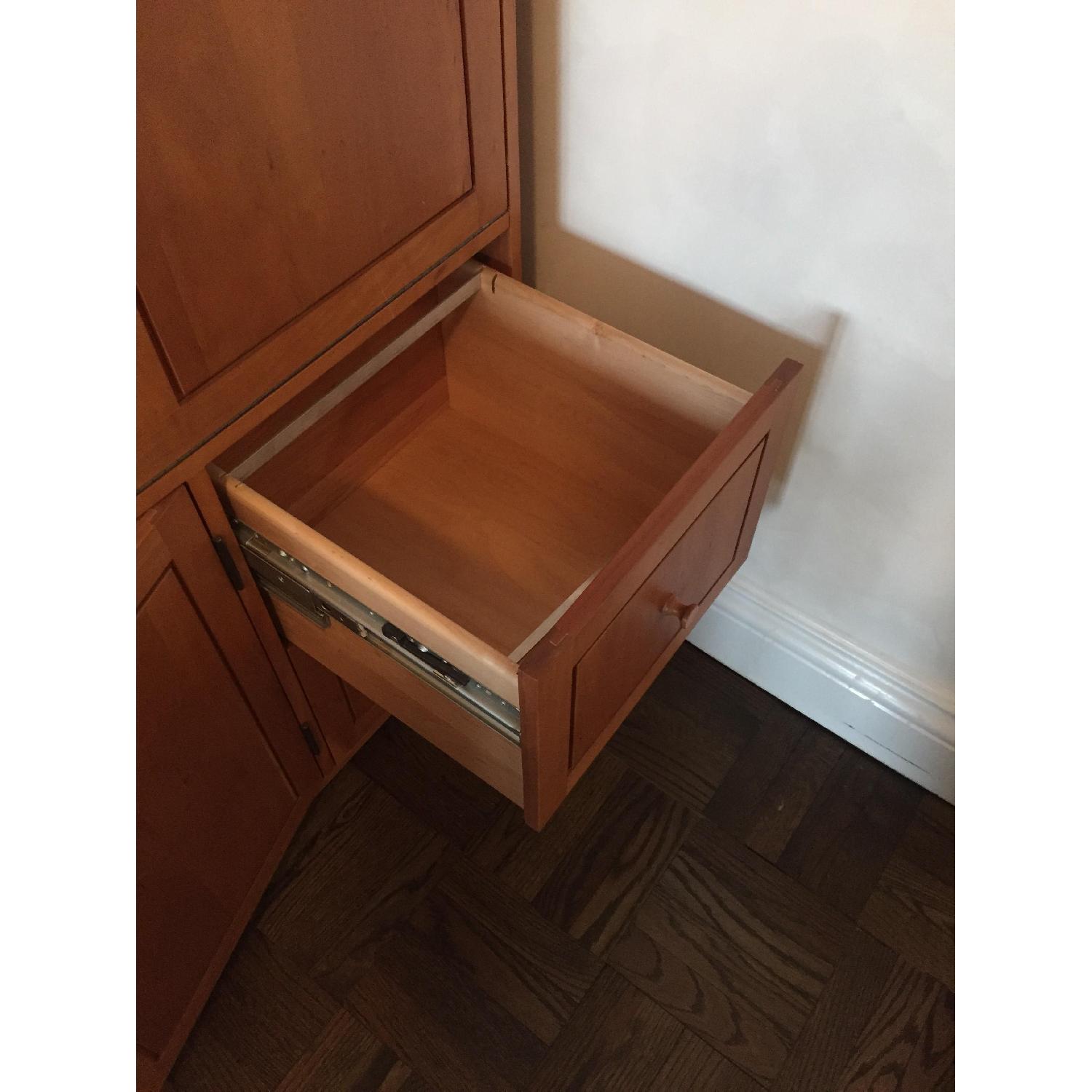 Copeland Furniture Computer Armoire/Hideaway Desk - image-4