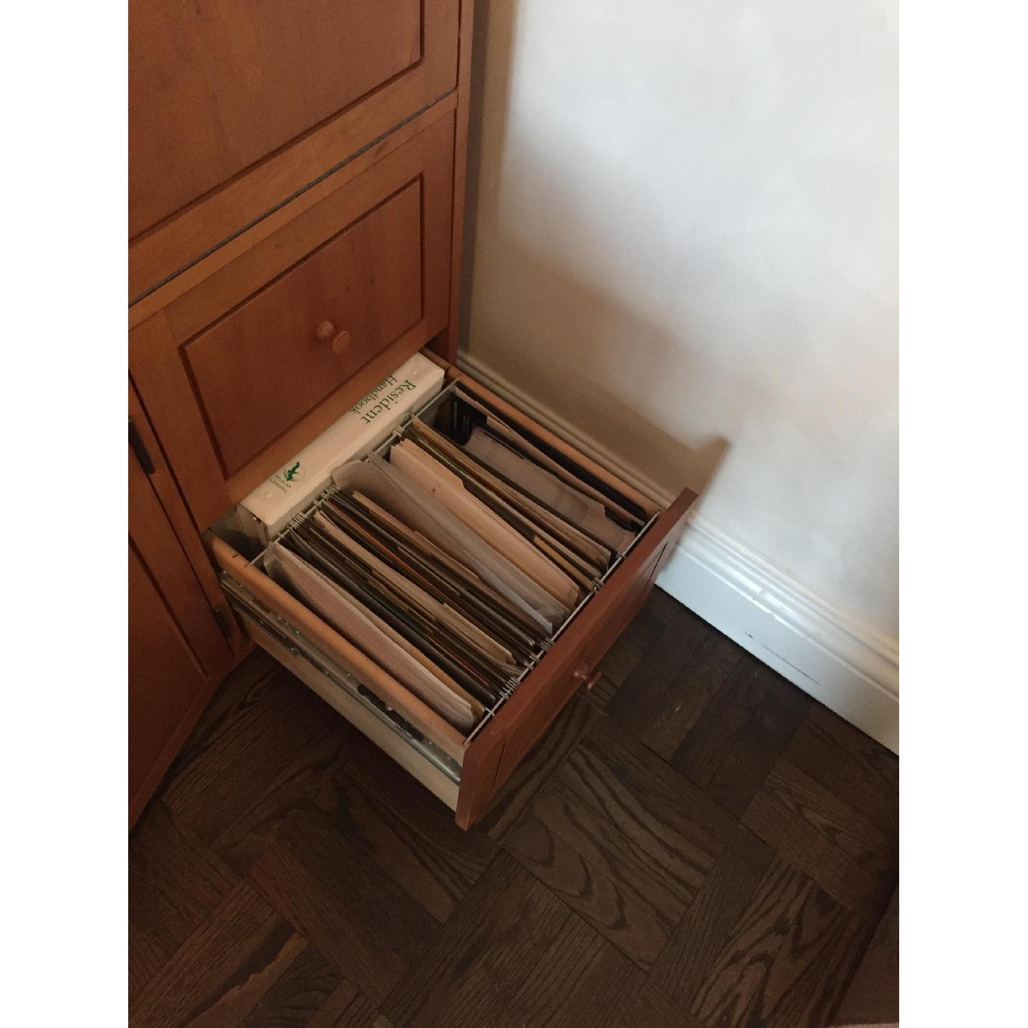 Copeland Furniture Computer Armoire/Hideaway Desk - image-8