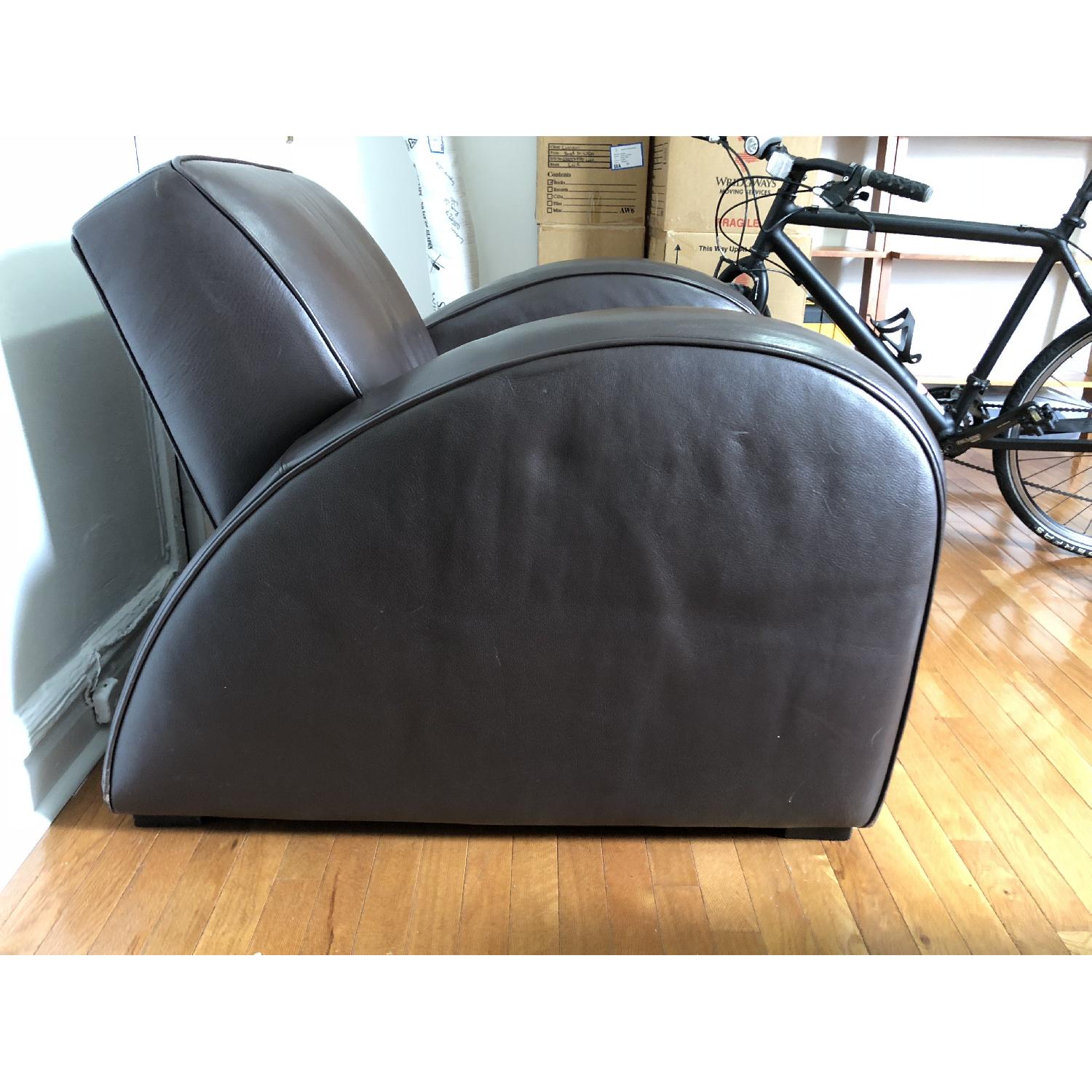 Room & Board Leather Roadster Chair - image-4