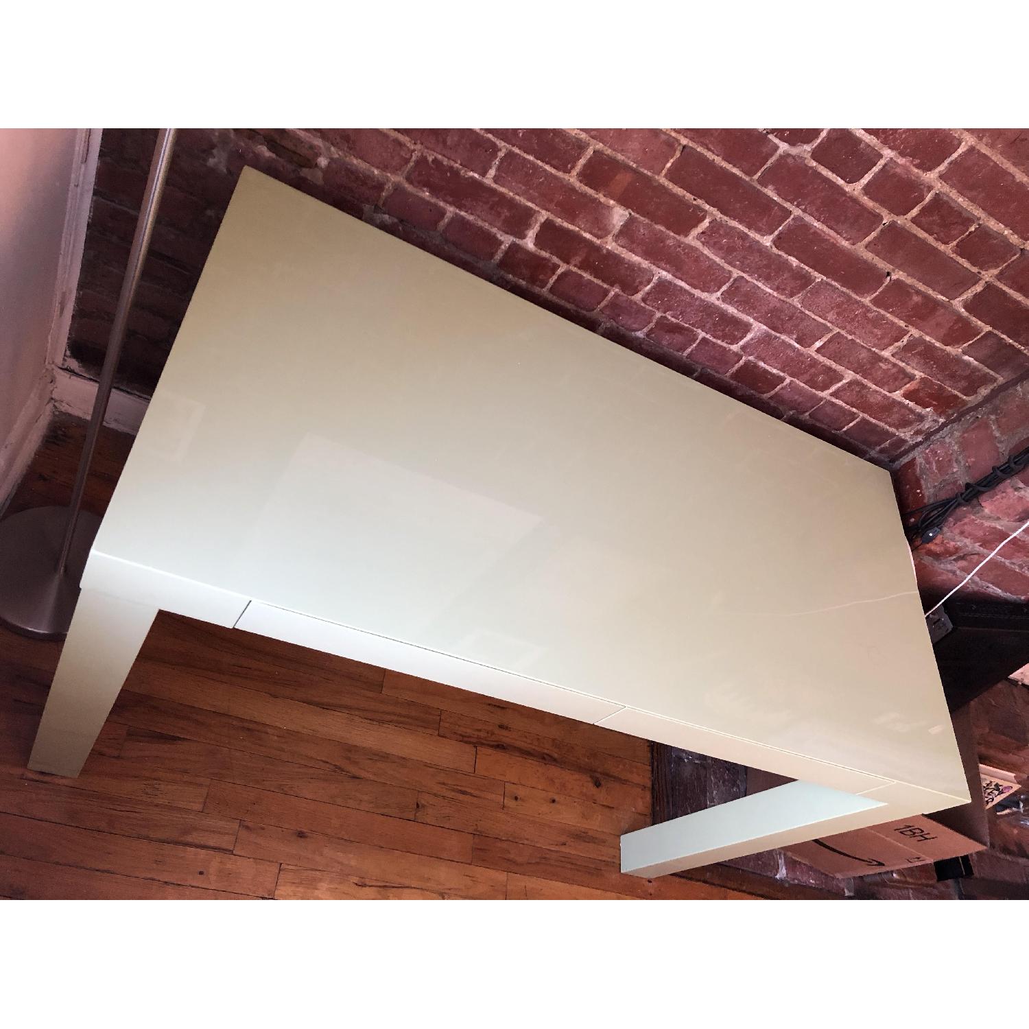 West Elm Parsons Desk in Green - image-5