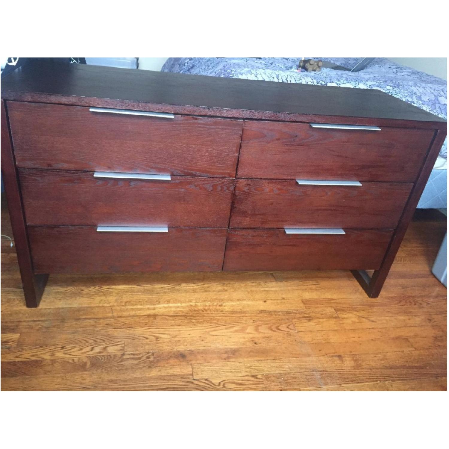 Crate & Barrel Loop 6Drawer Dresser AptDeco