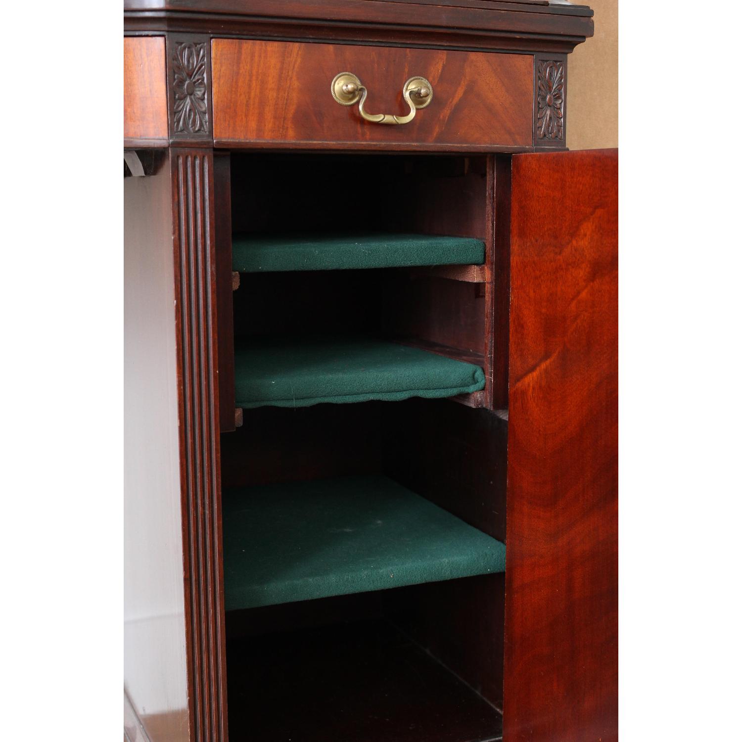 Antique Wood Credenza - image-3