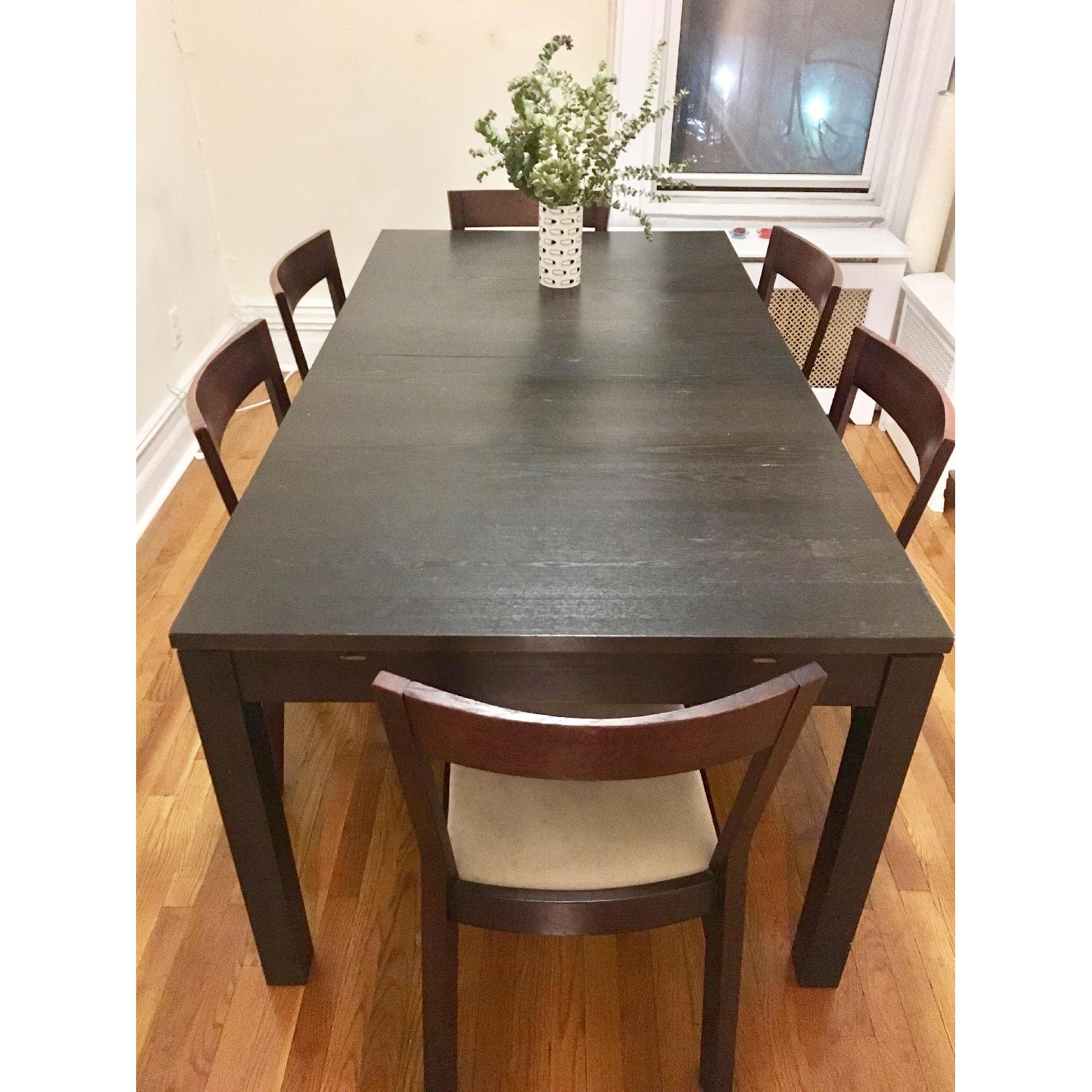 Ikea Dining Table w/ 6 Chairs - image-1