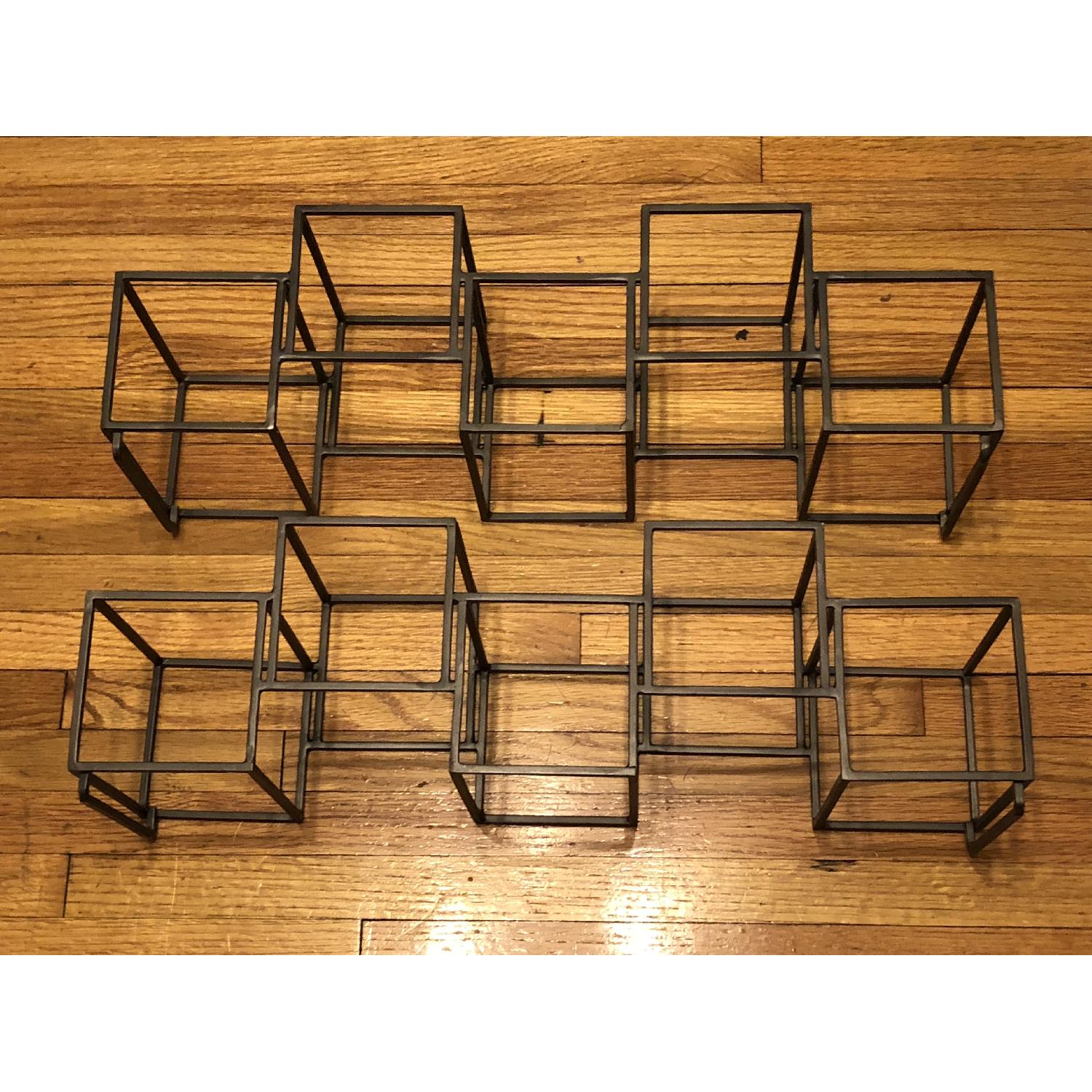 CB2 Metal Wine Rack - image-2