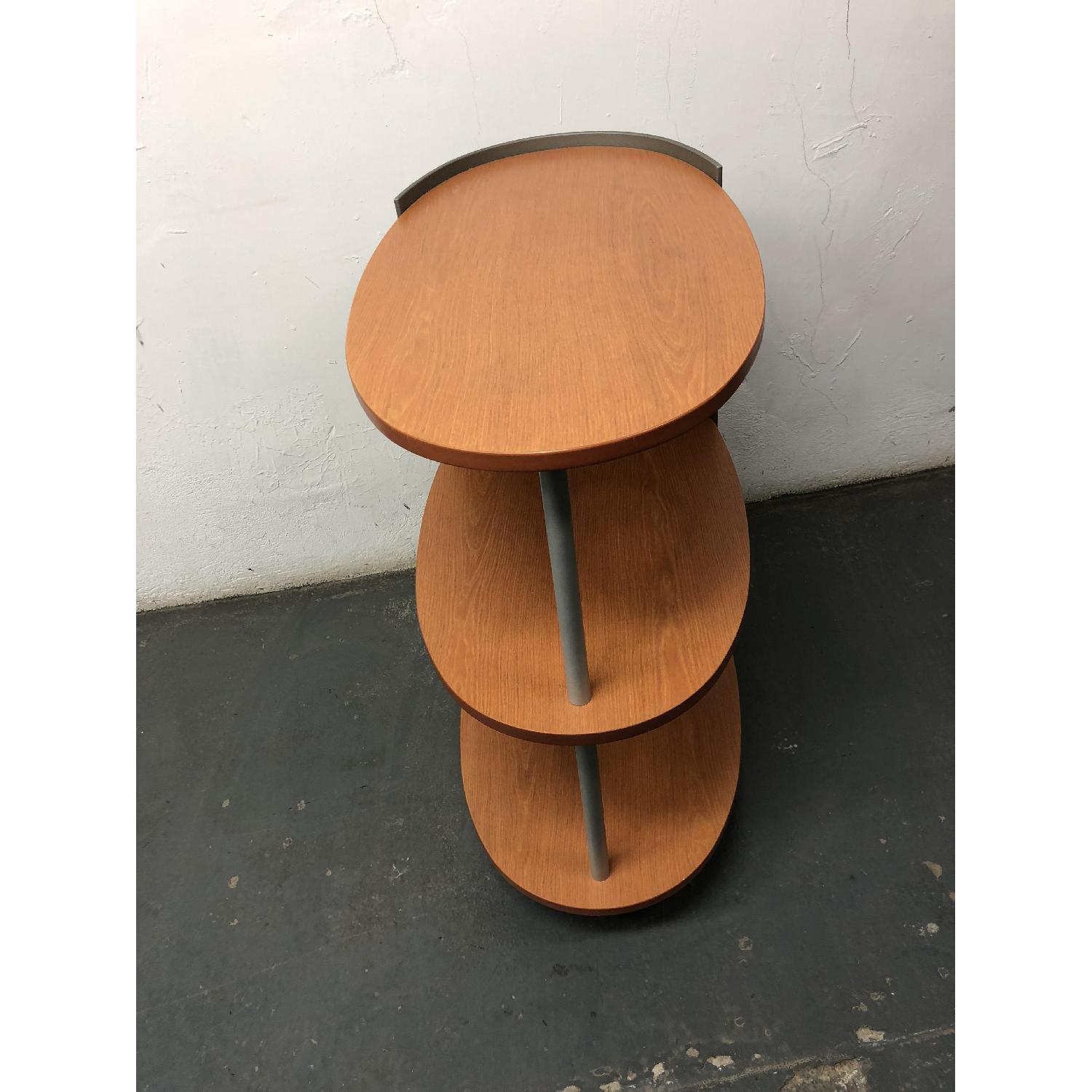 Steelcase 3 Shelf Printer Cart on Wheels - image-4