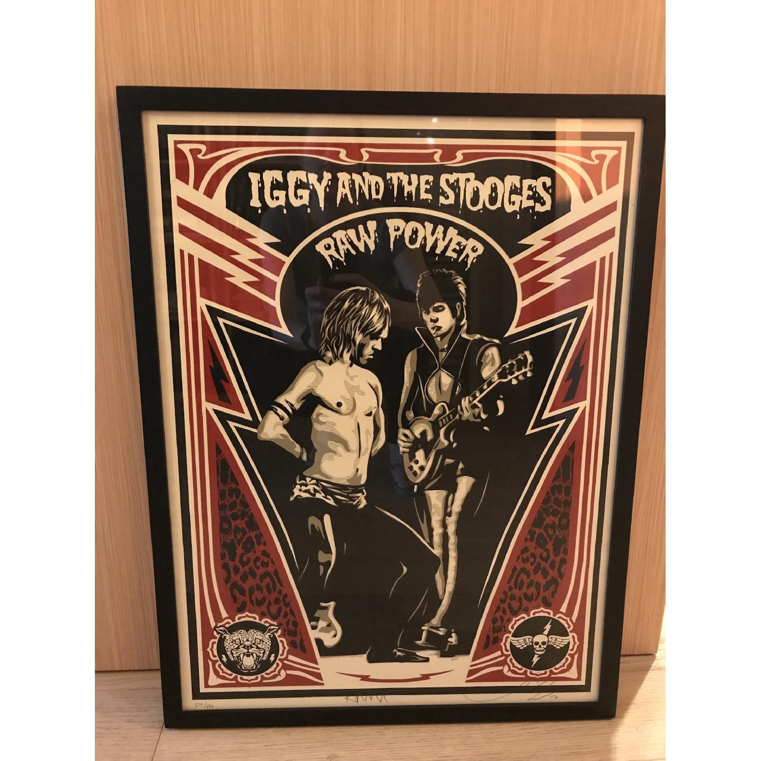 Shepard Fairey/Obey Giant Iggy & The Stooges Print - image-1