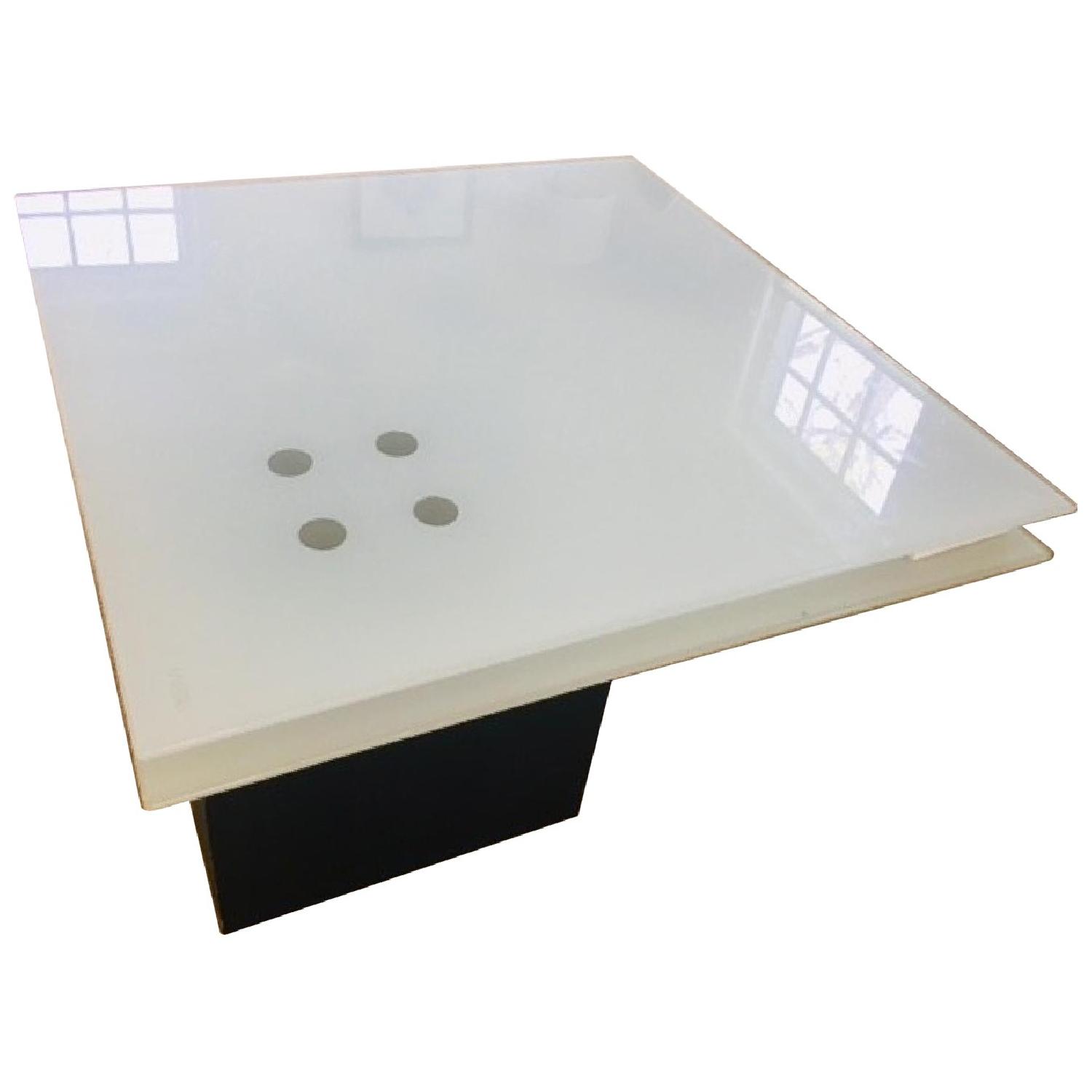 Ligne Roset Cailleres Coffee Table w/ Glass Sliding Trays - image-0
