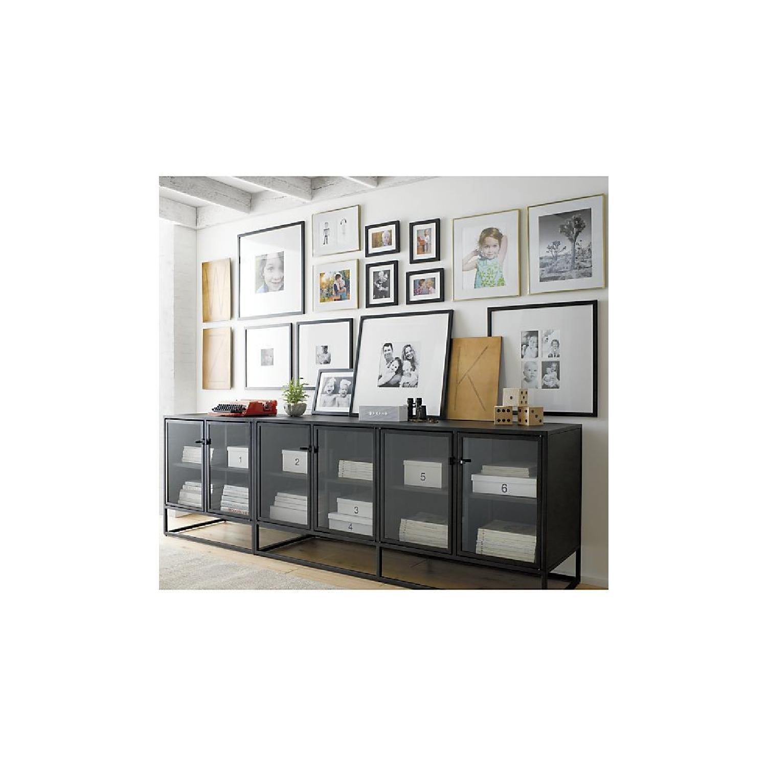 Crate & Barrel Casement Black Sideboard - image-2