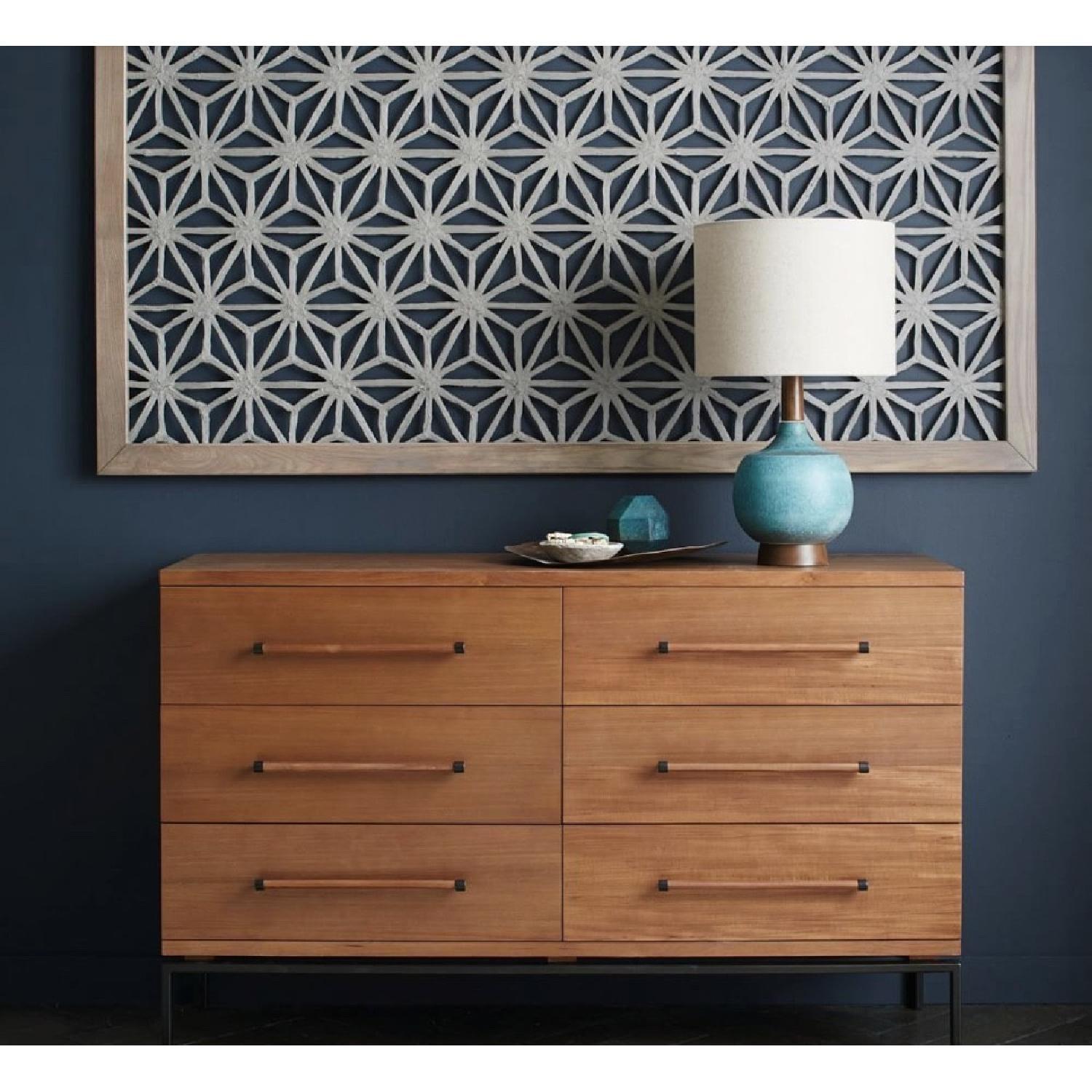 West Elm Nash Teak 6-Drawer Dresser - image-3