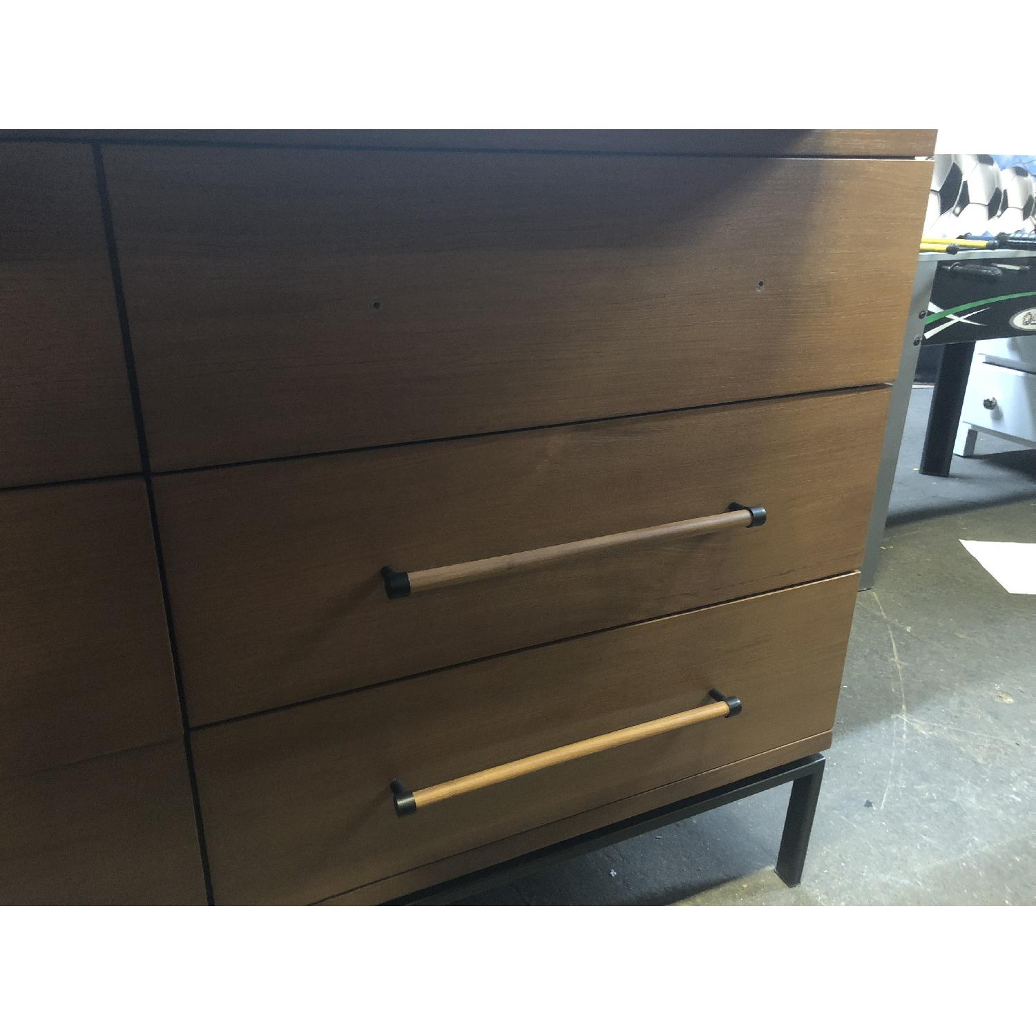 West Elm Nash Teak 6-Drawer Dresser - image-8