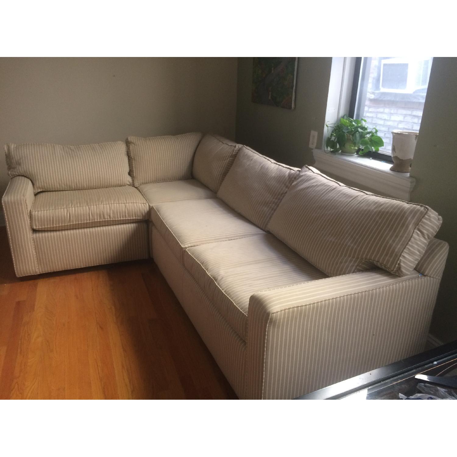 Pottery Barn 2-Piece Sectional Sofa - image-1