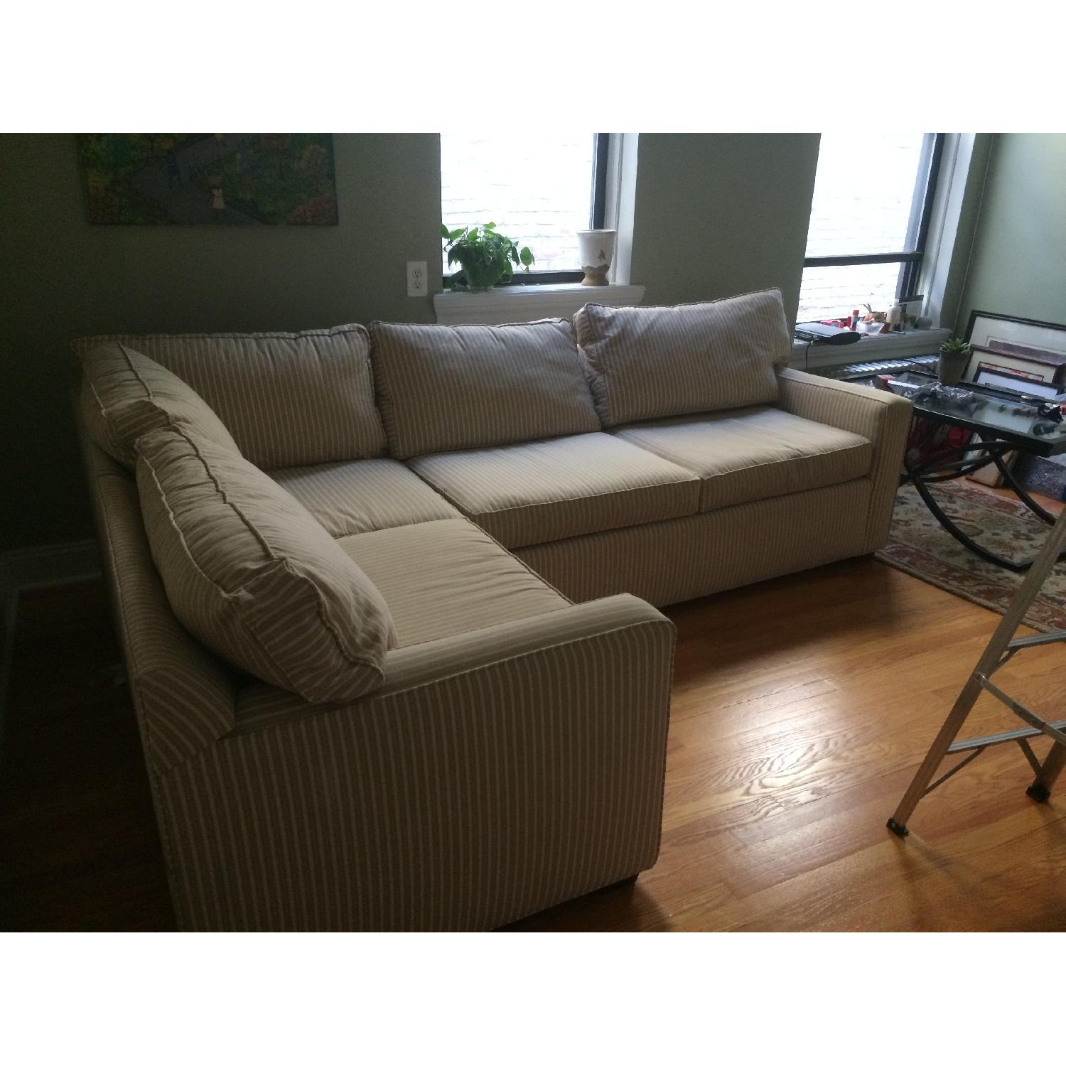 Pottery Barn 2-Piece Sectional Sofa - image-2