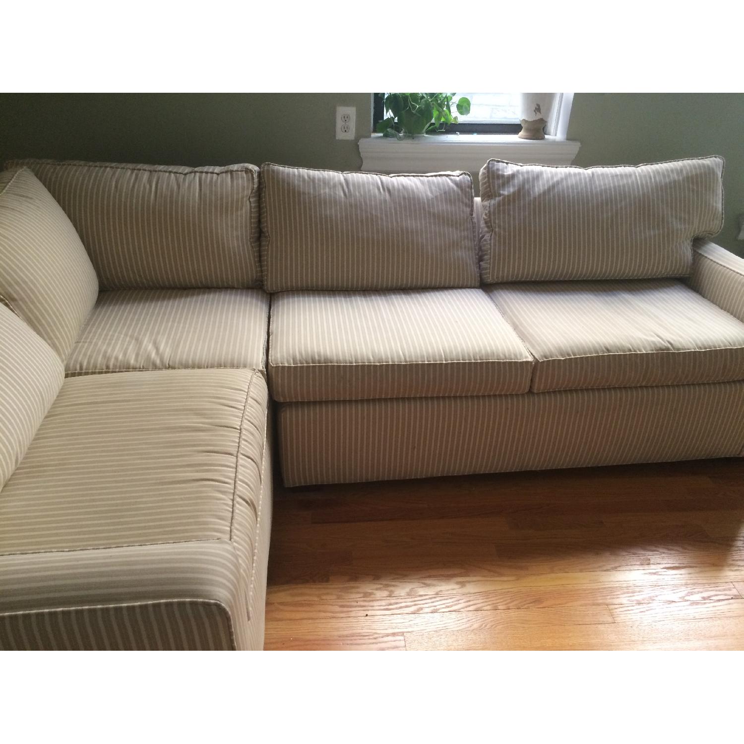 Pottery Barn 2-Piece Sectional Sofa - image-3