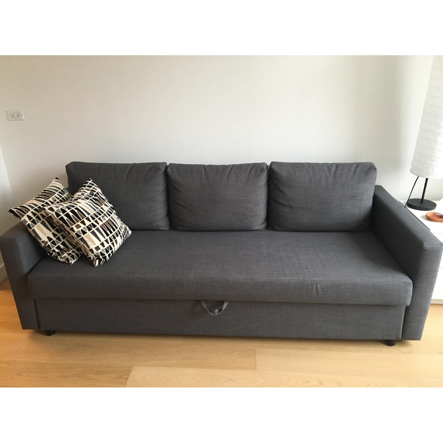 Ikea Friheten Sleeper Sofa w/ Storage AptDeco