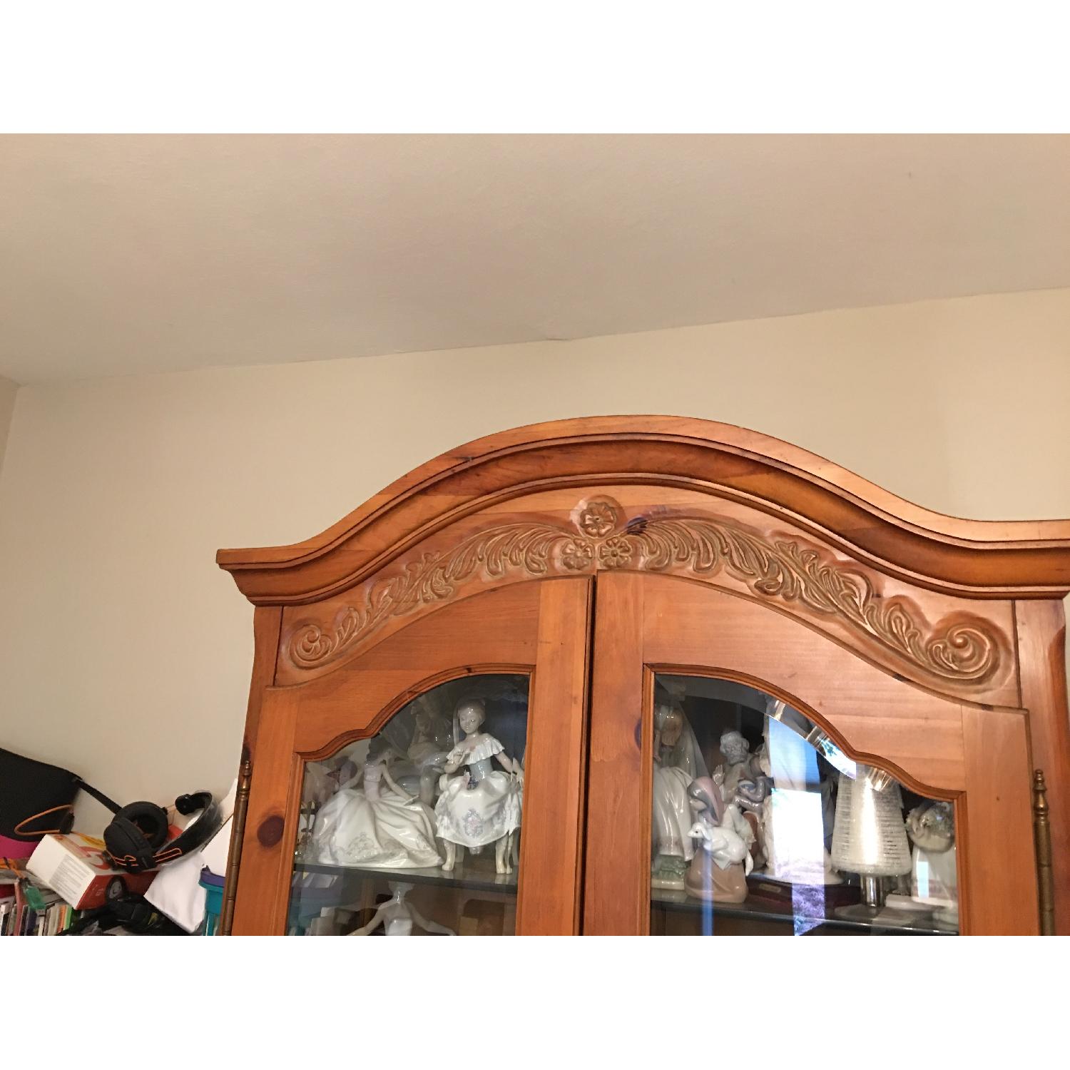 Country French Curio Cabinet - image-2