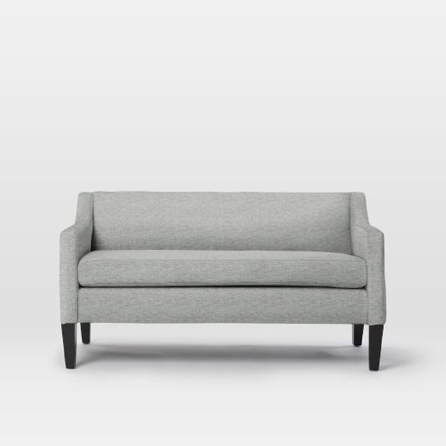West Elm Sutton Sofette - image-1