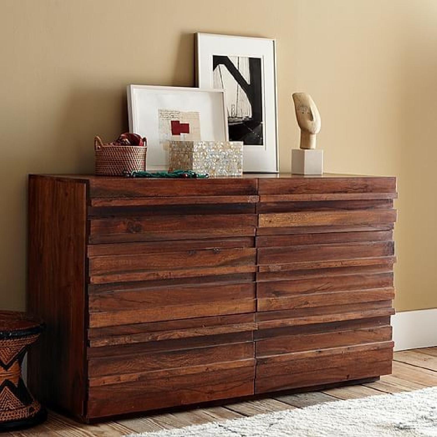 West Elm Stria 6-Drawer Dresser in Honey - image-1