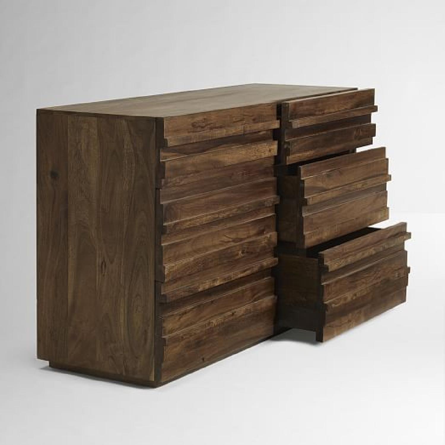 West Elm Stria 6-Drawer Dresser in Honey - image-4