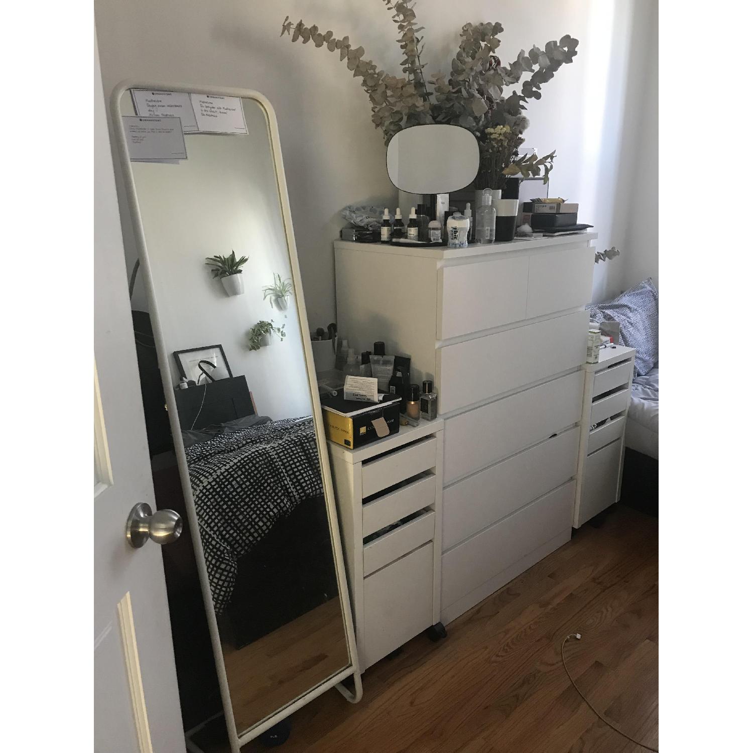 Ikea Malm White 6-Drawer Chest - AptDeco