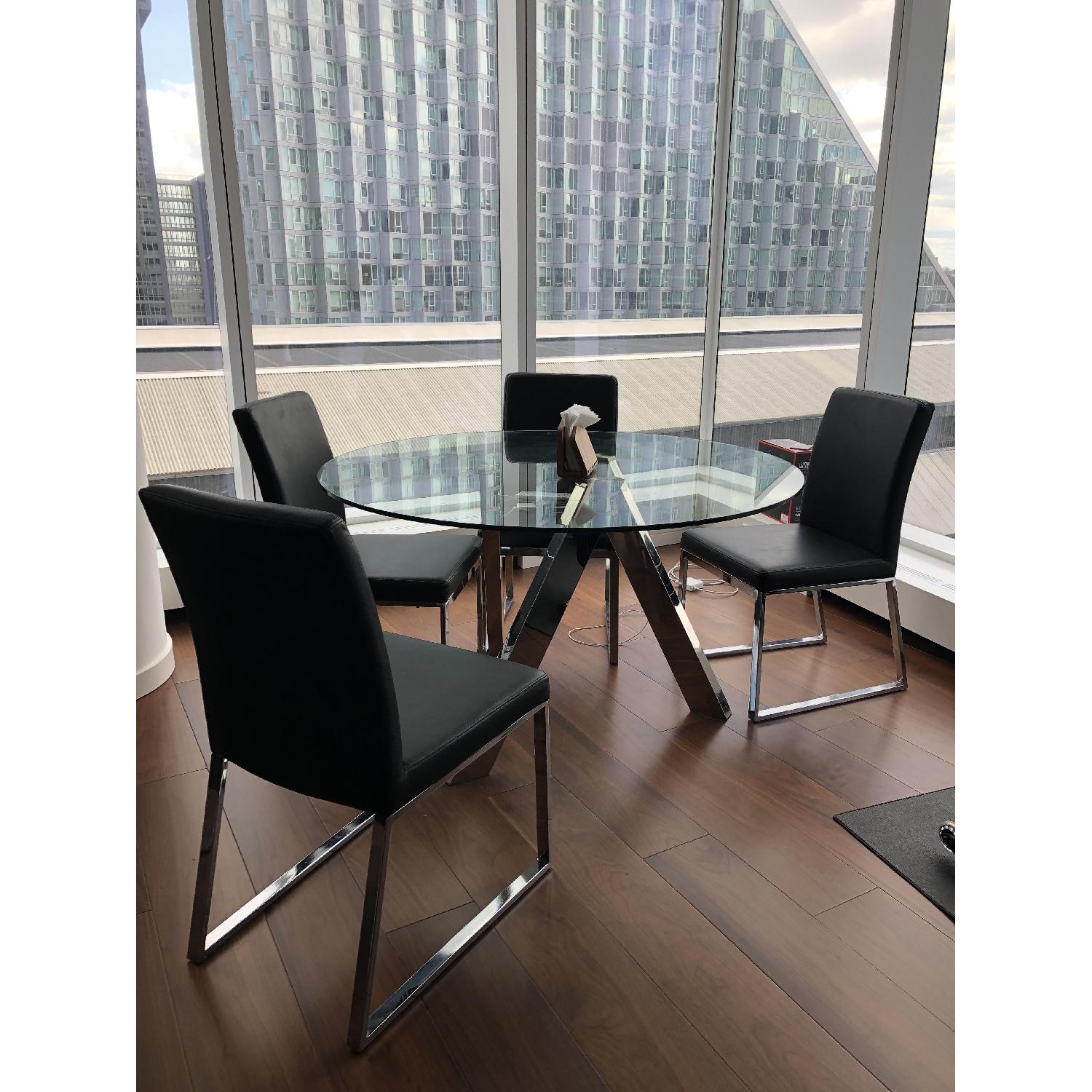 Modani Adam Dinning Table w/ 4 Chairs - image-2