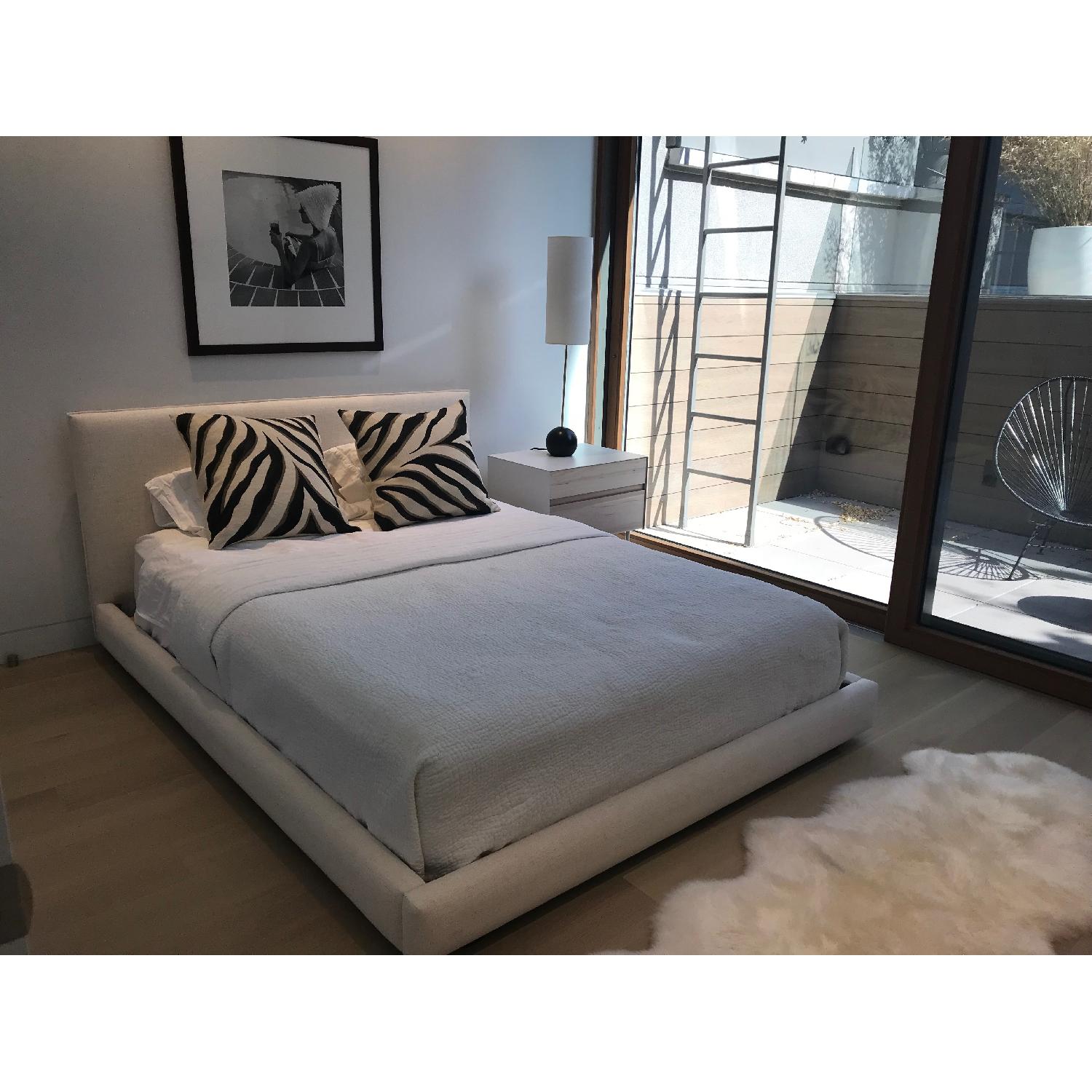 CB2 Facade Snow Queen Bed - image-1