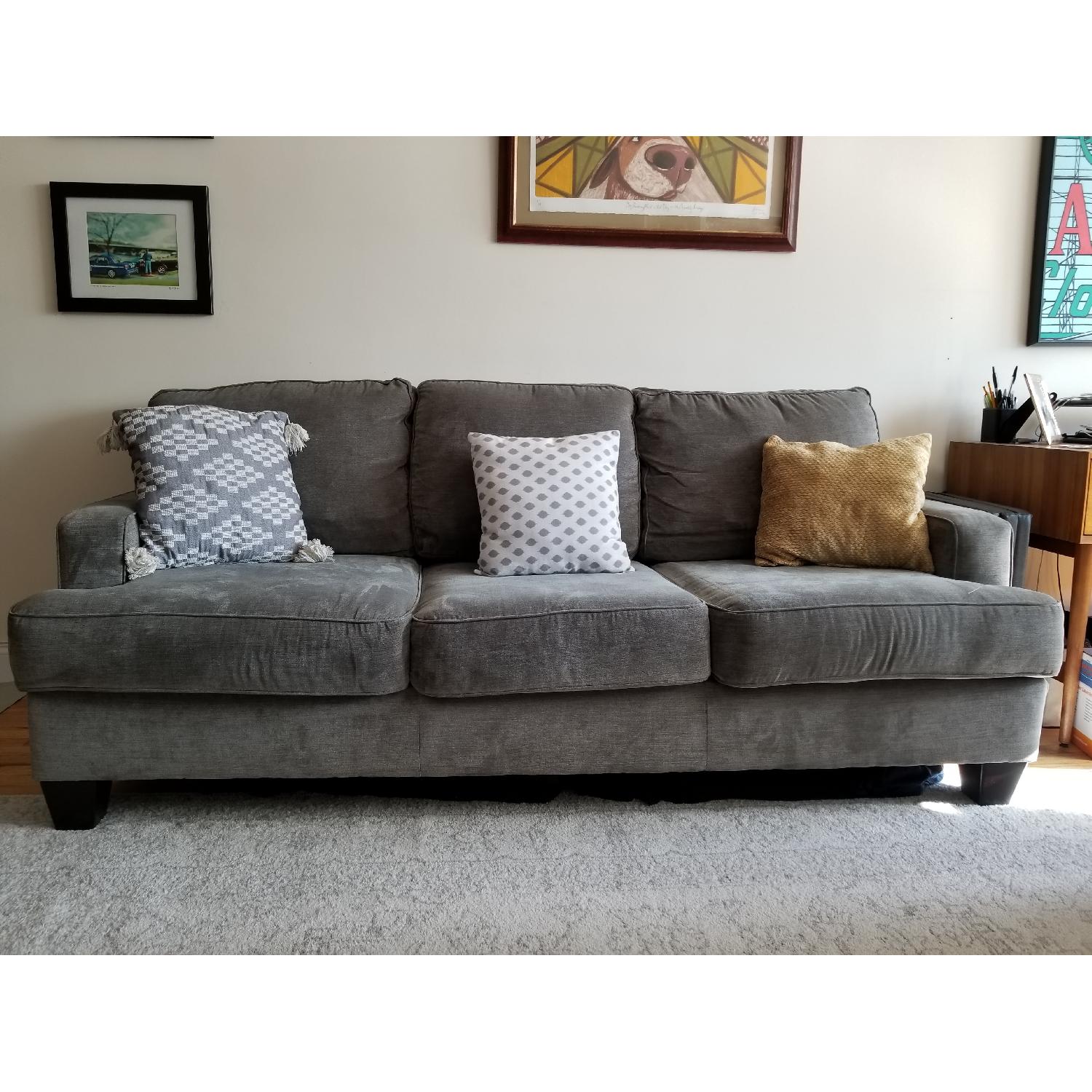 Ashley Yvette-Steel Sofa - image-2