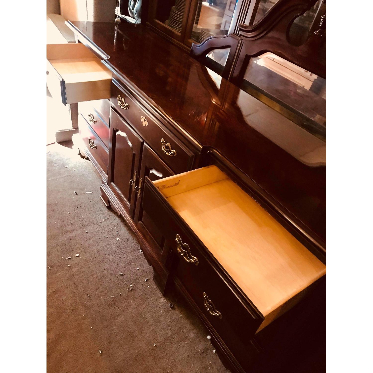 Thomasvill Furniture Vintage 1980s Dresser w/ Mirror - image-13