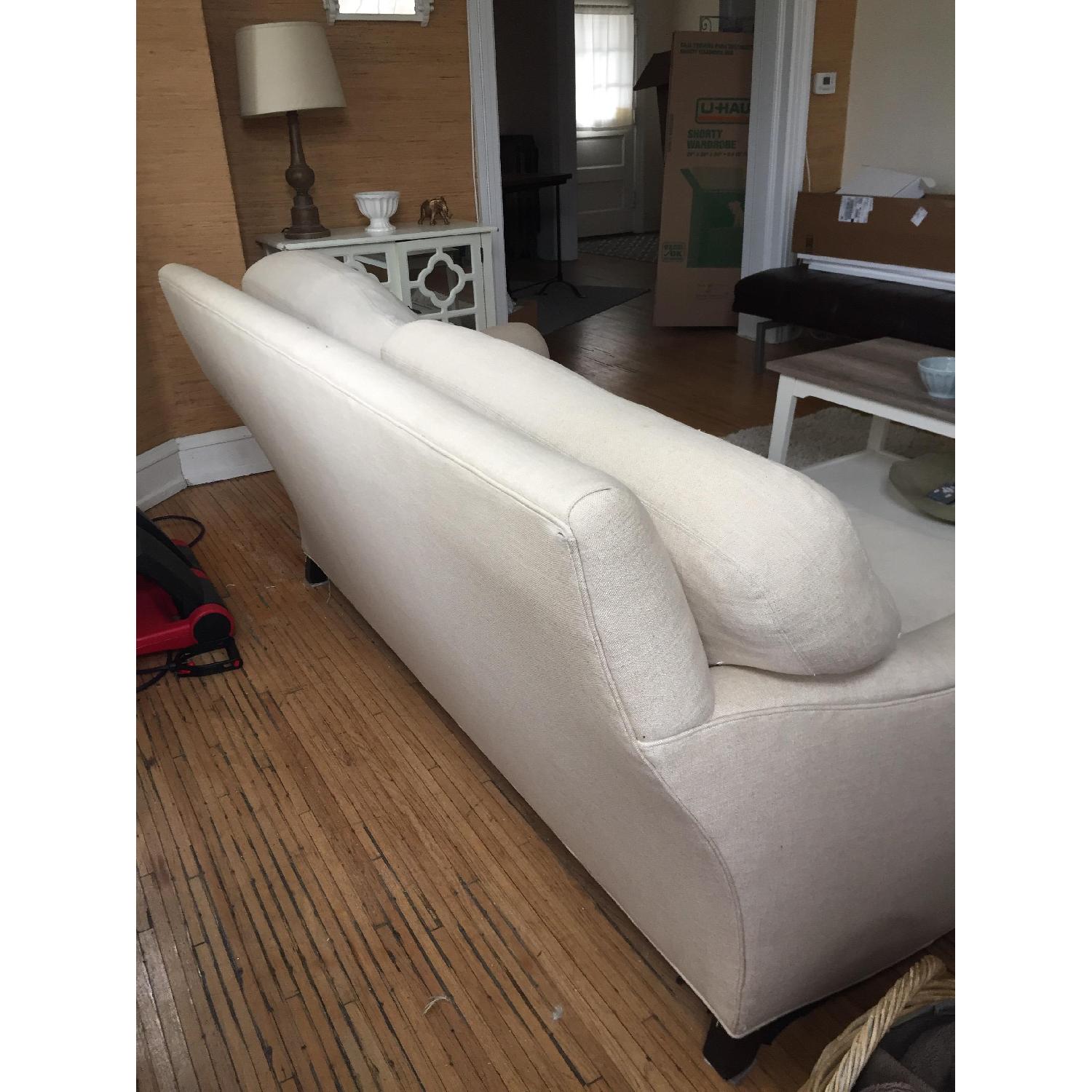 Lee Industries Linen Sofa - image-3