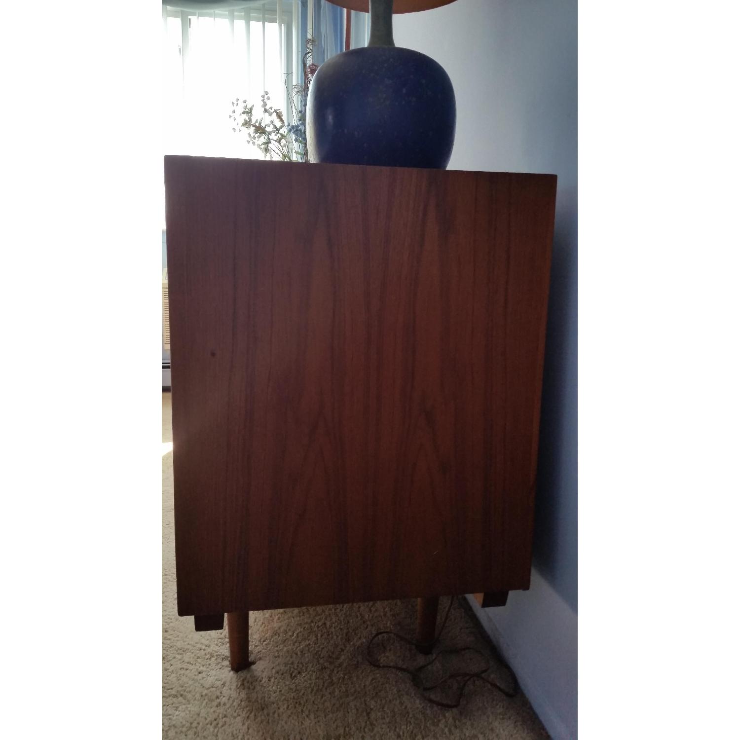 Vintage Spivack Teak Triple Dresser w/ Mirror - image-3