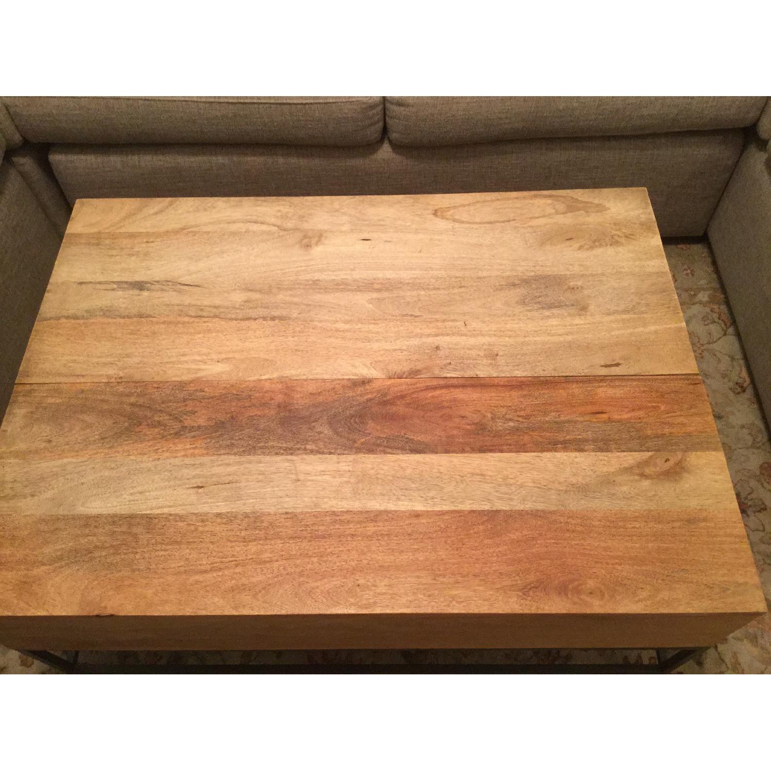 West Elm Storage Coffee Table - image-8
