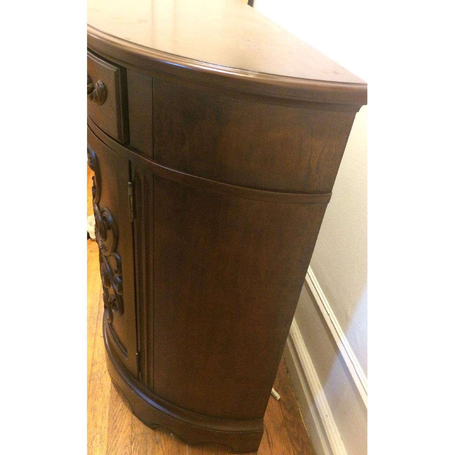 Wood Side Table/Cabinet - image-3