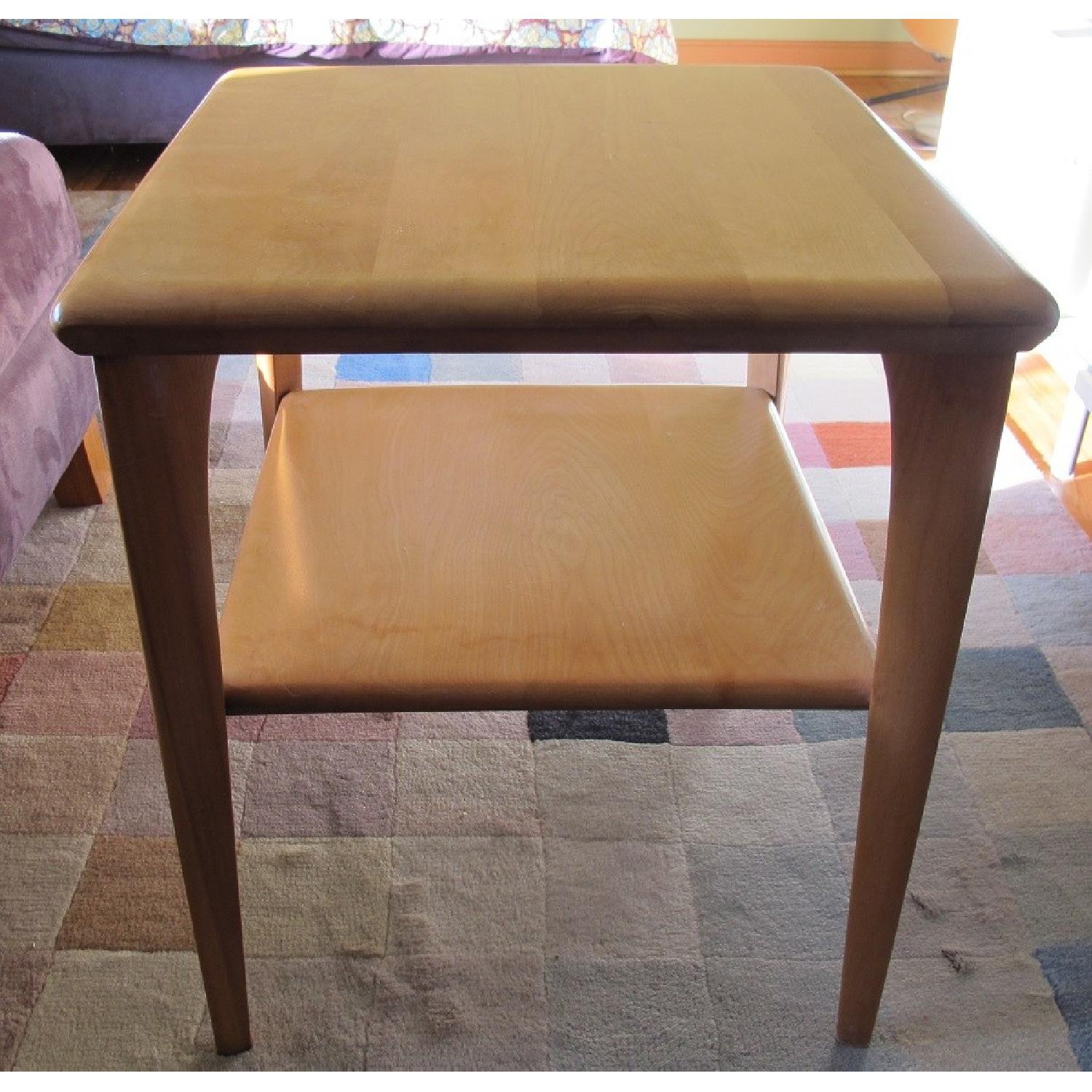 Heywood-Wakefield Lamp Table in Champagne - image-1