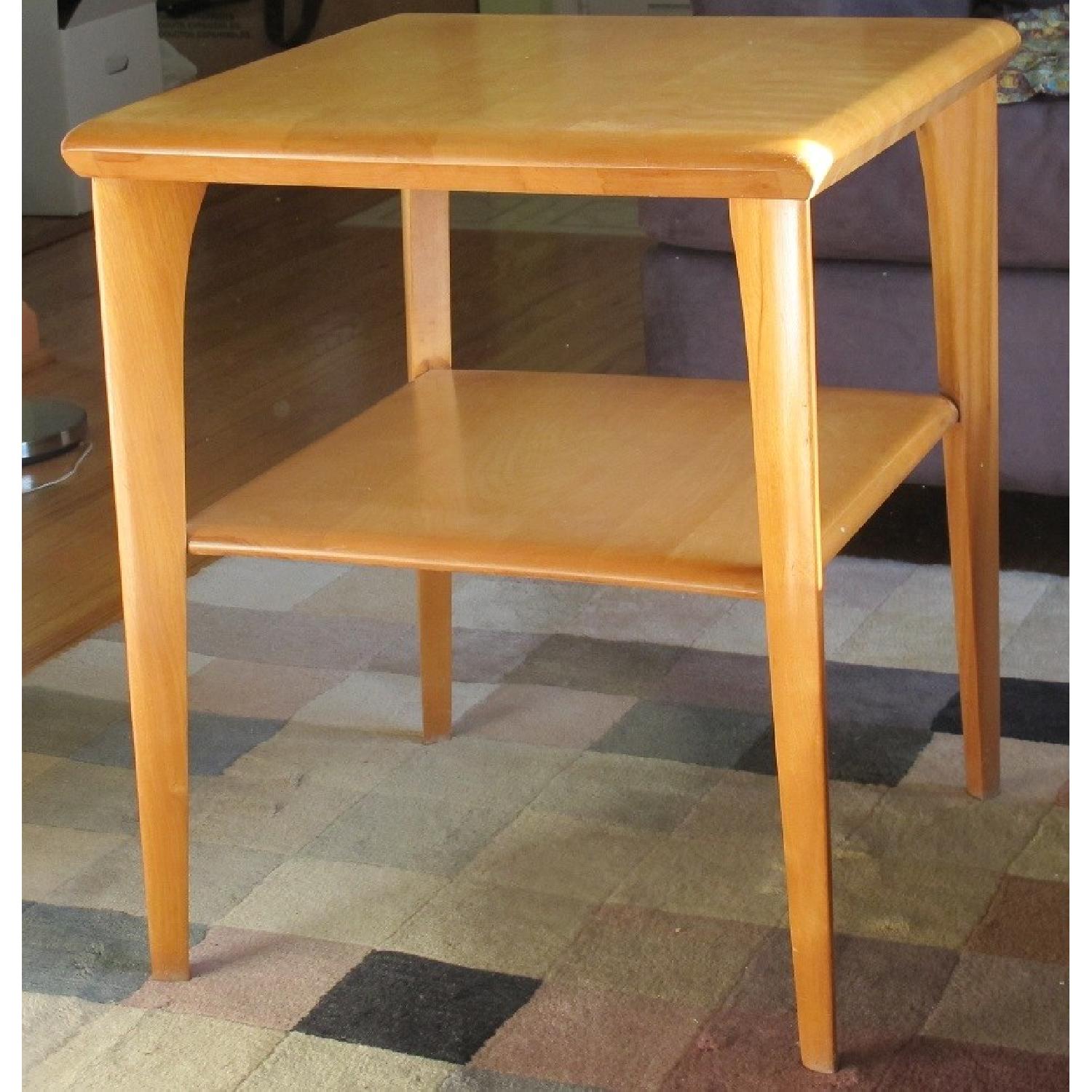 Heywood-Wakefield Lamp Table in Champagne - image-2