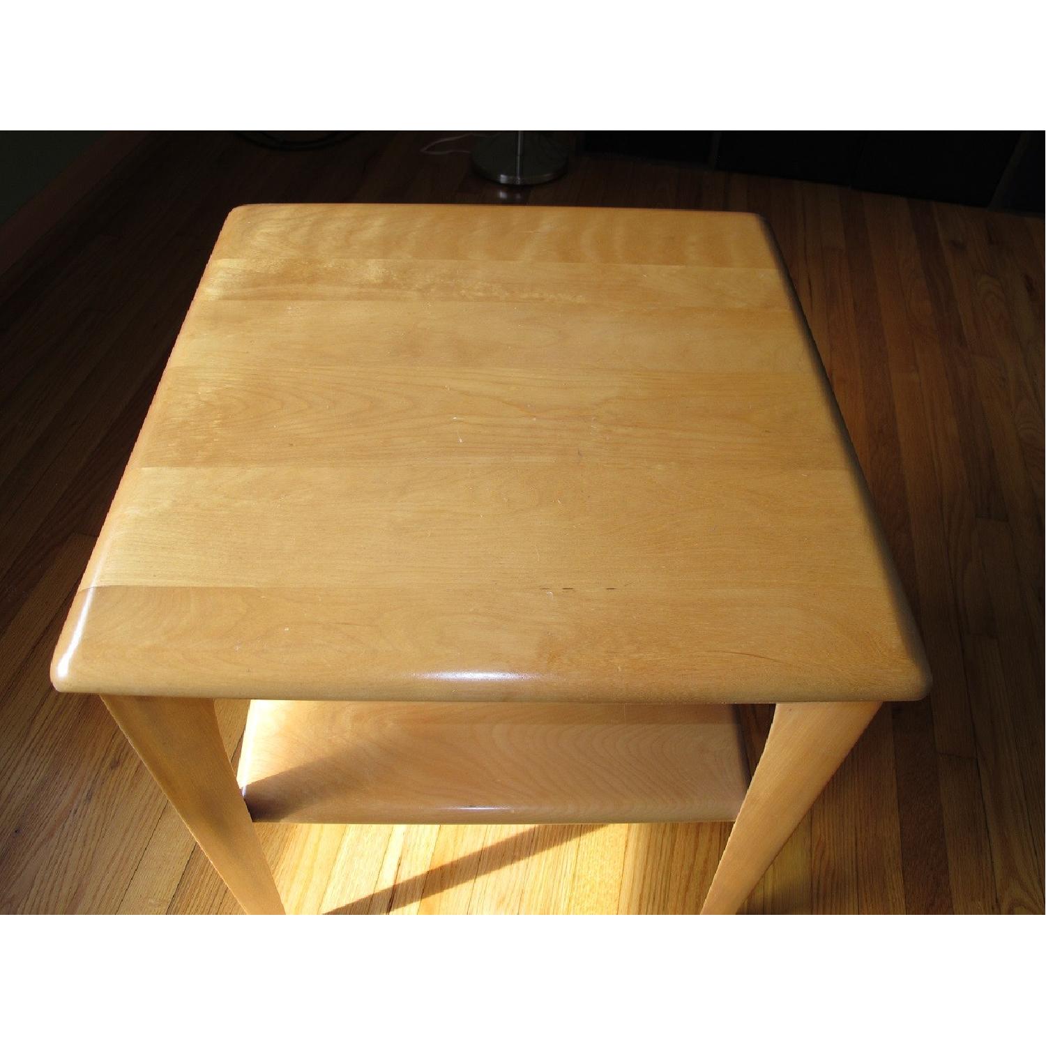 Heywood-Wakefield Lamp Table in Champagne - image-3