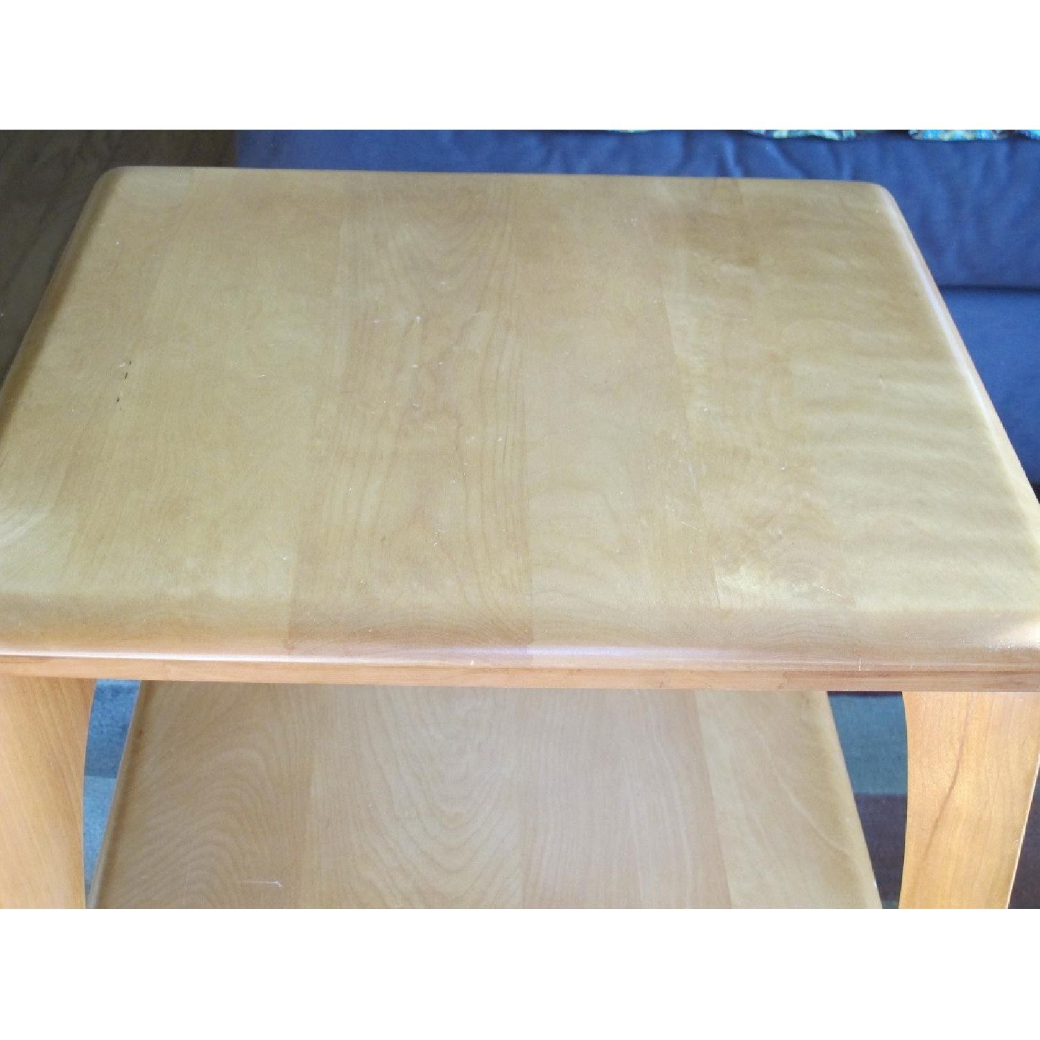 Heywood-Wakefield Lamp Table in Champagne - image-4