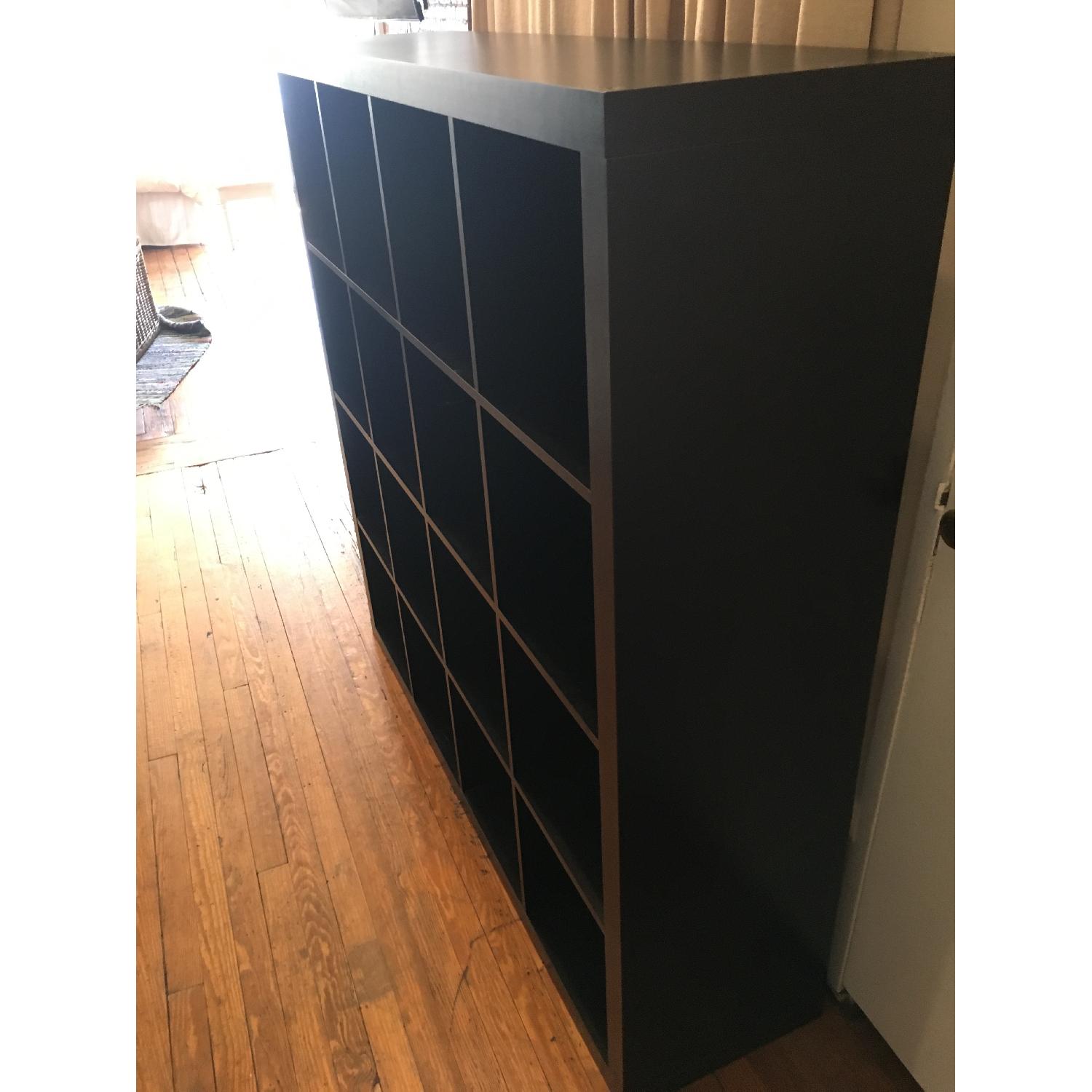 Ikea Kallax Shelving Unit in Black/Brown - image-2