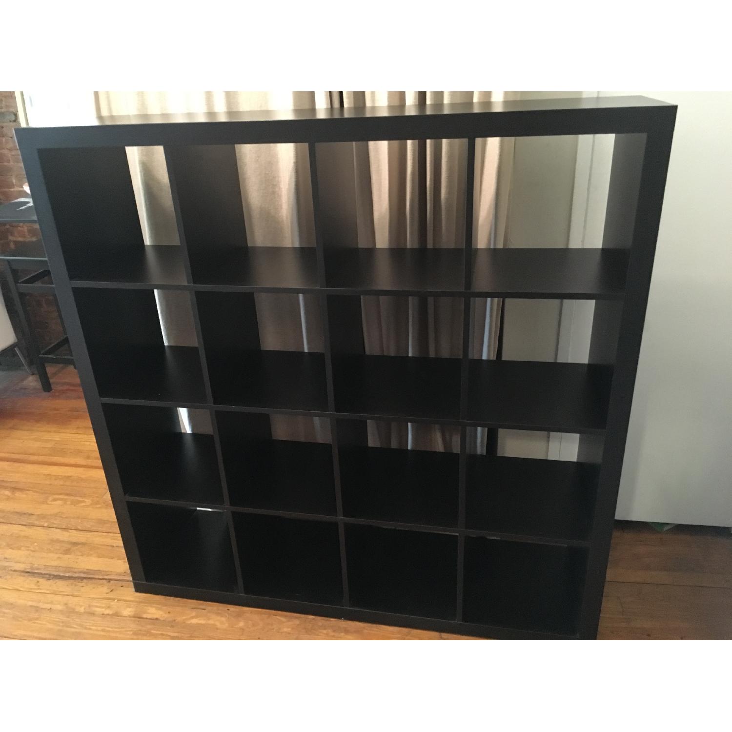 Ikea Kallax Shelving Unit in Black/Brown - image-3
