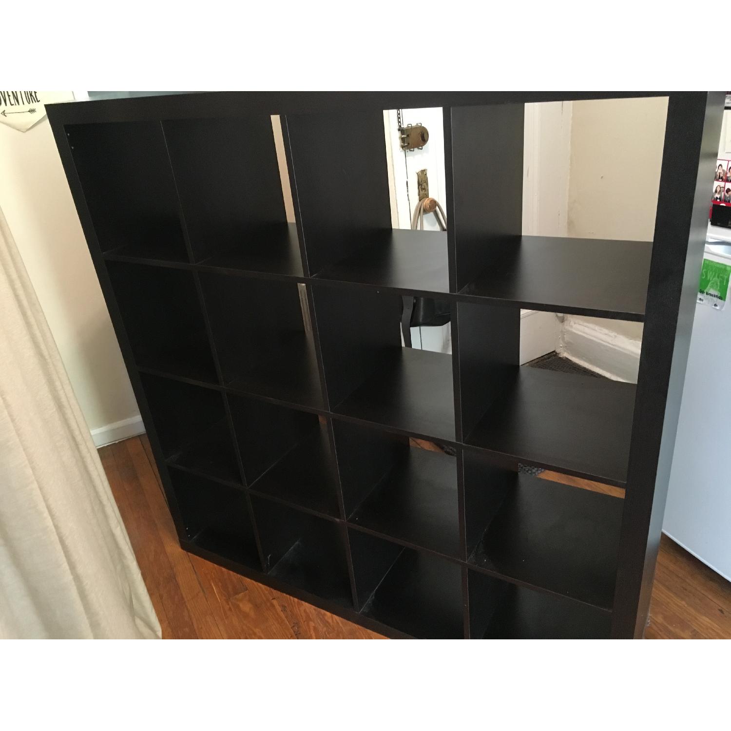 Ikea Kallax Shelving Unit in Black/Brown - image-4